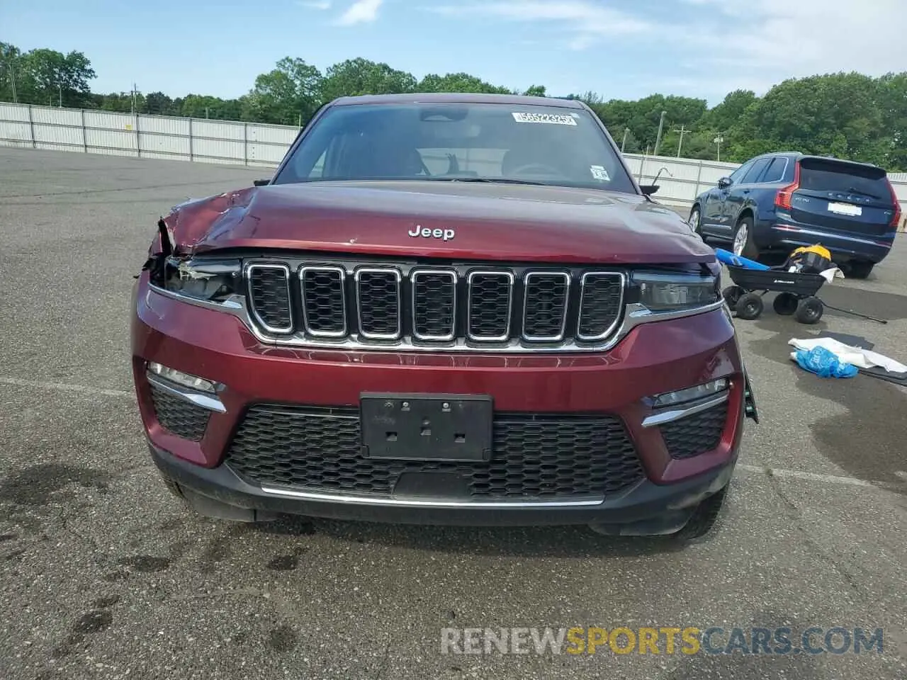 5 fotografías del automóvil dañado 1C4RJYB6XRC120369 JEEP GRAND CHER 2024