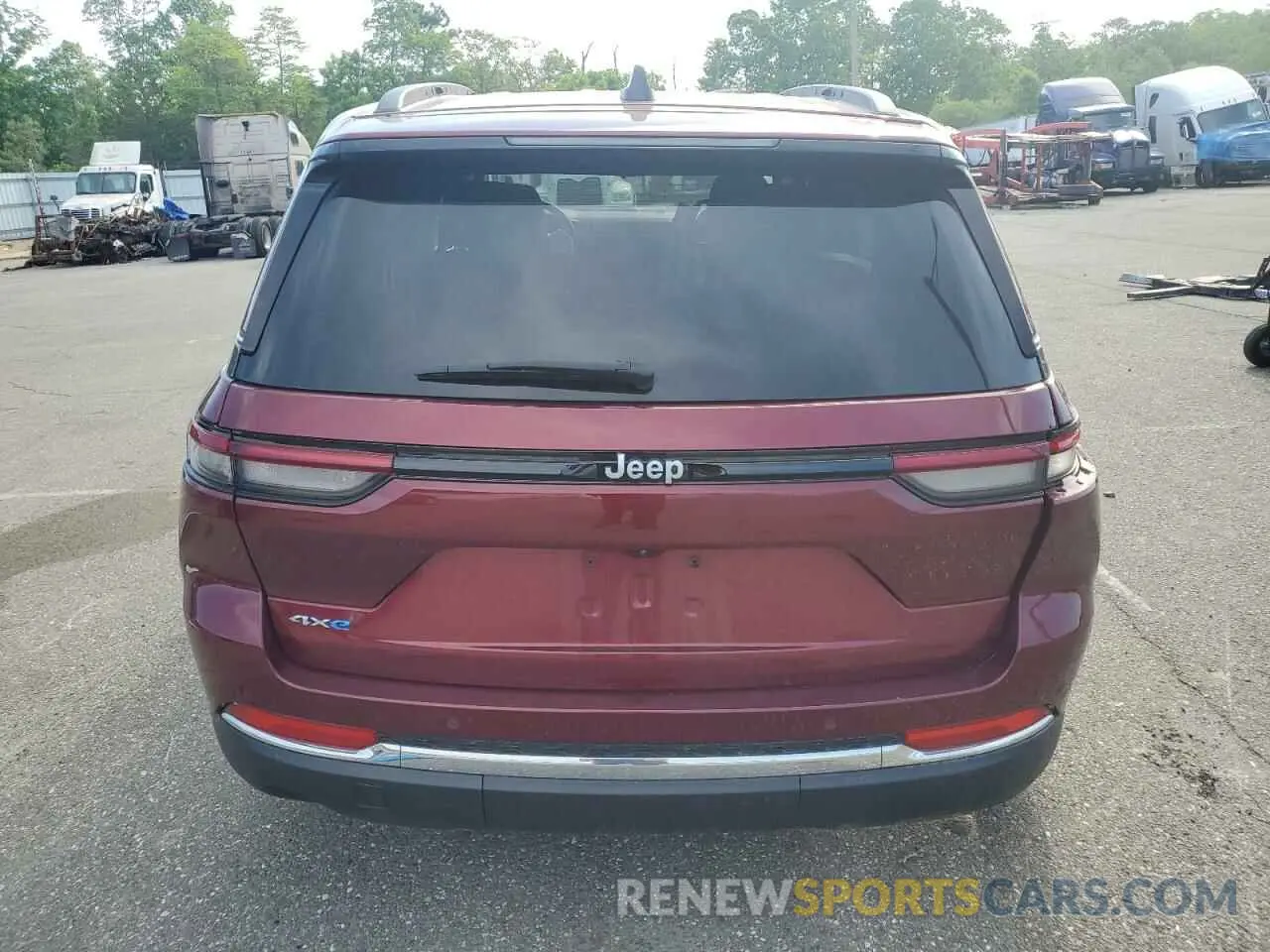 6 fotografías del automóvil dañado 1C4RJYB6XRC120369 JEEP GRAND CHER 2024