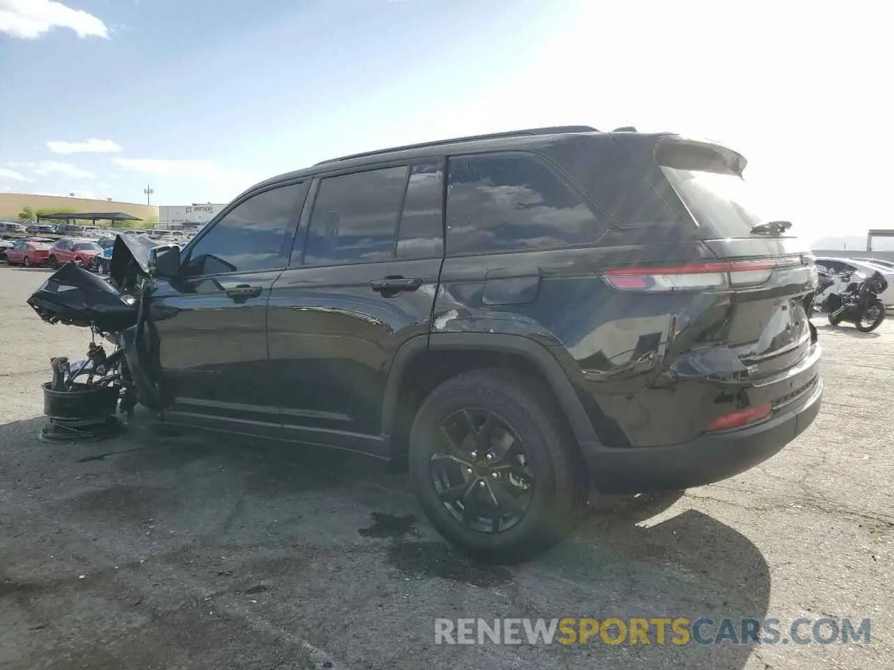 2 fotografías del automóvil dañado 1C4RJHAG0SC275562 JEEP GRAND CHER 2025