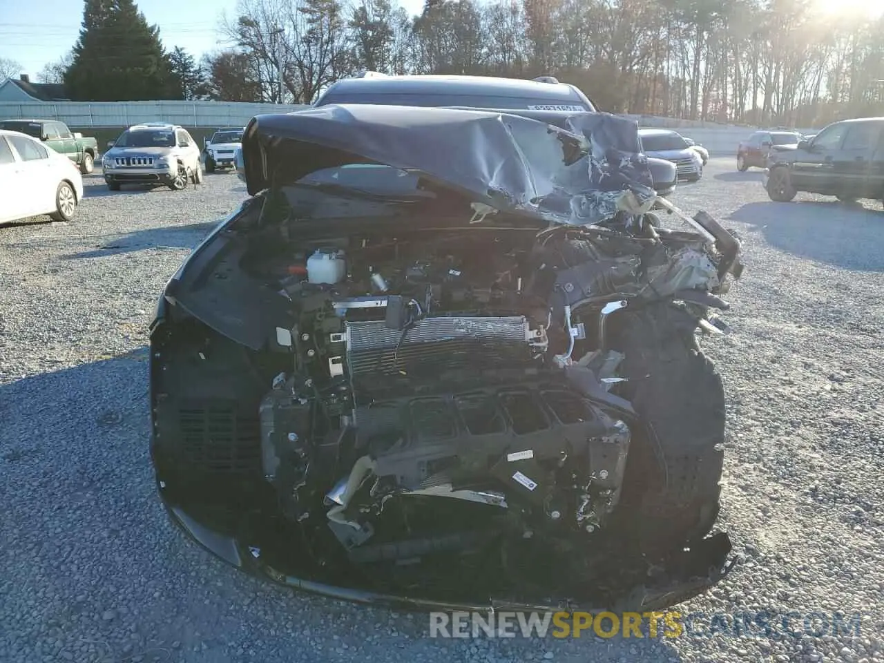 5 fotografías del automóvil dañado 1C4RJJAG2S8631696 JEEP GRAND CHER 2025
