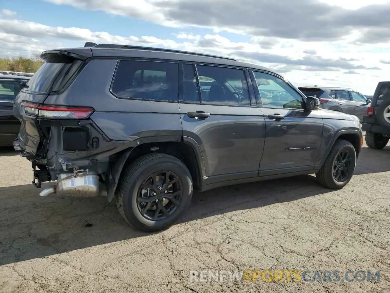 3 fotografías del automóvil dañado 1C4RJKAG0S8659115 JEEP GRAND CHER 2025