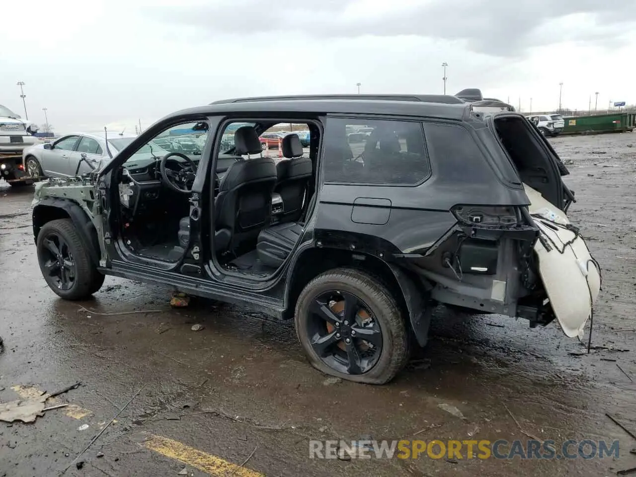 2 fotografías del automóvil dañado 1C4RJKBG9S8633546 JEEP GRAND CHER 2025