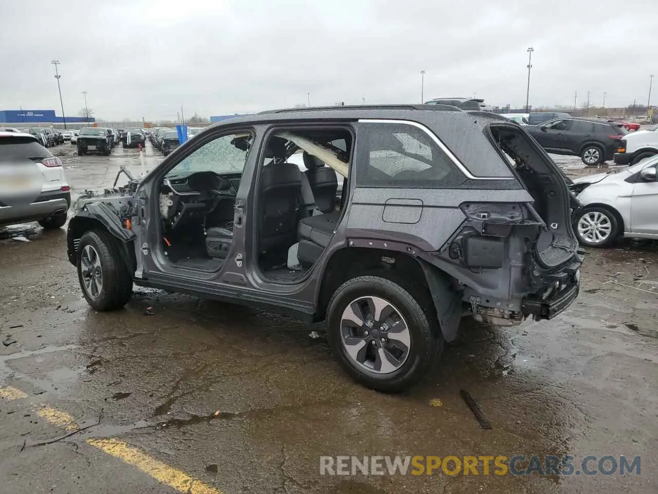 2 fotografías del automóvil dañado 1C4RJYB67S8664191 JEEP GRAND CHER 2025