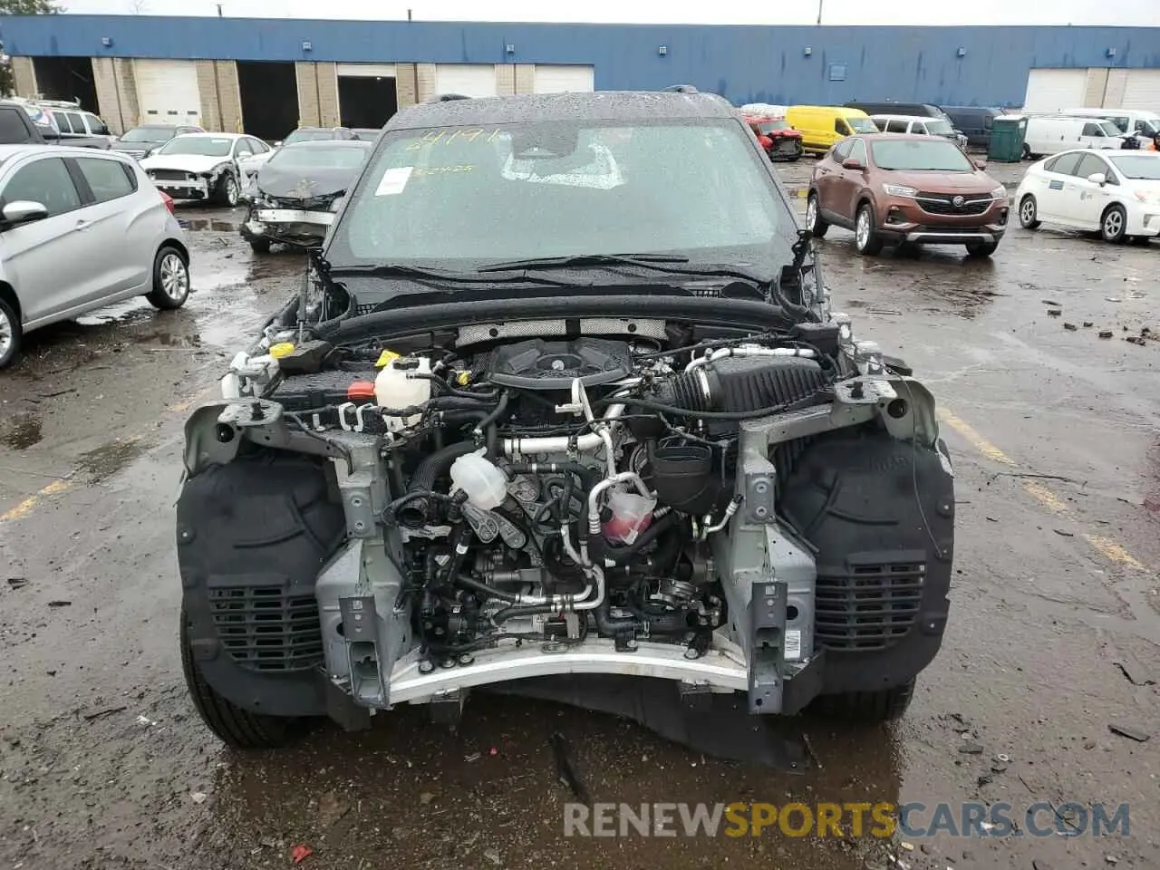 5 fotografías del automóvil dañado 1C4RJYB67S8664191 JEEP GRAND CHER 2025