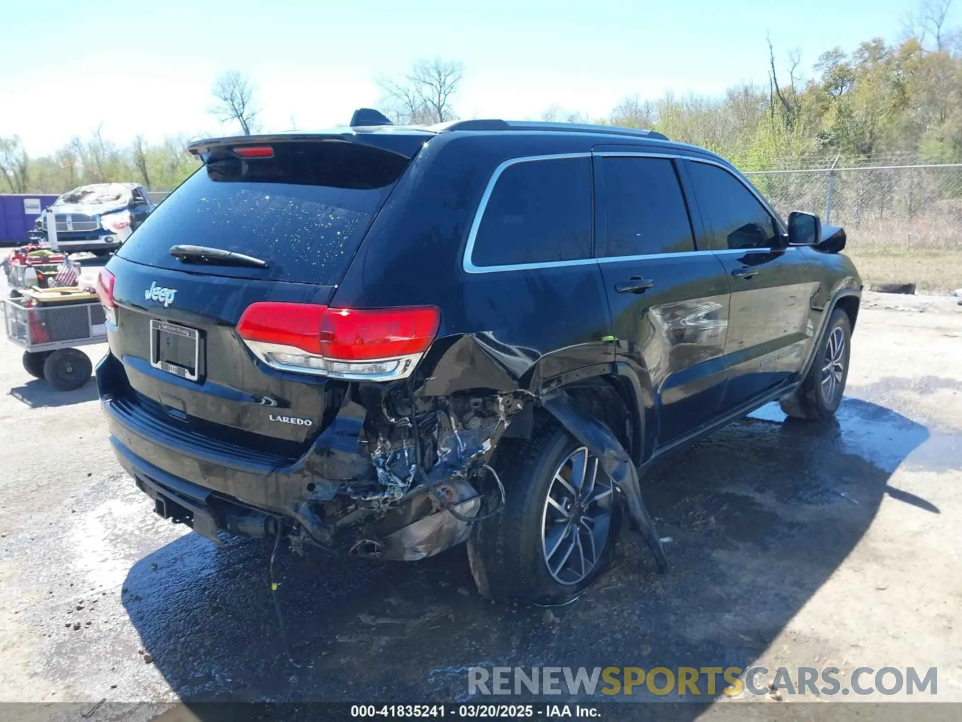 4 fotografías del automóvil dañado 1C4RJEAG0KC581112 JEEP GRAND CHEROKEE 2019