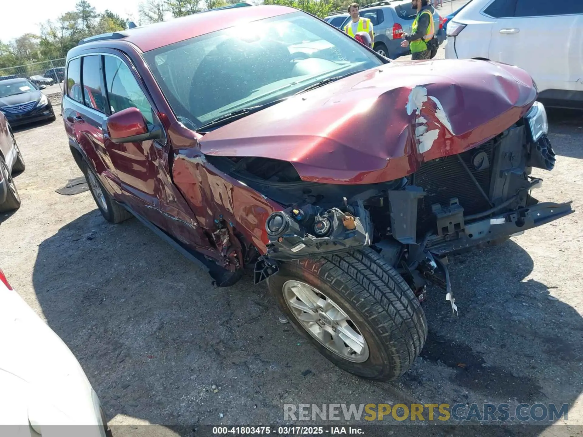 1 fotografías del automóvil dañado 1C4RJEAG3KC650035 JEEP GRAND CHEROKEE 2019