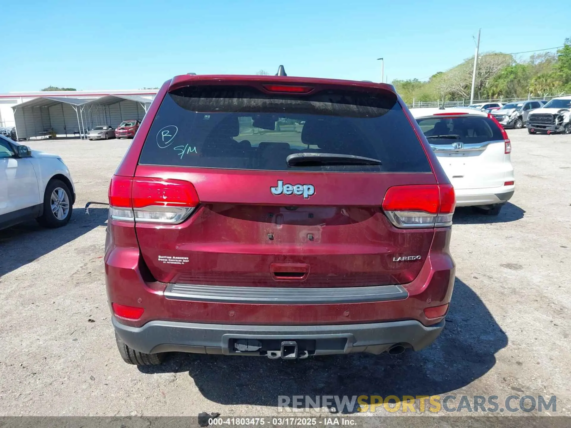 16 fotografías del automóvil dañado 1C4RJEAG3KC650035 JEEP GRAND CHEROKEE 2019