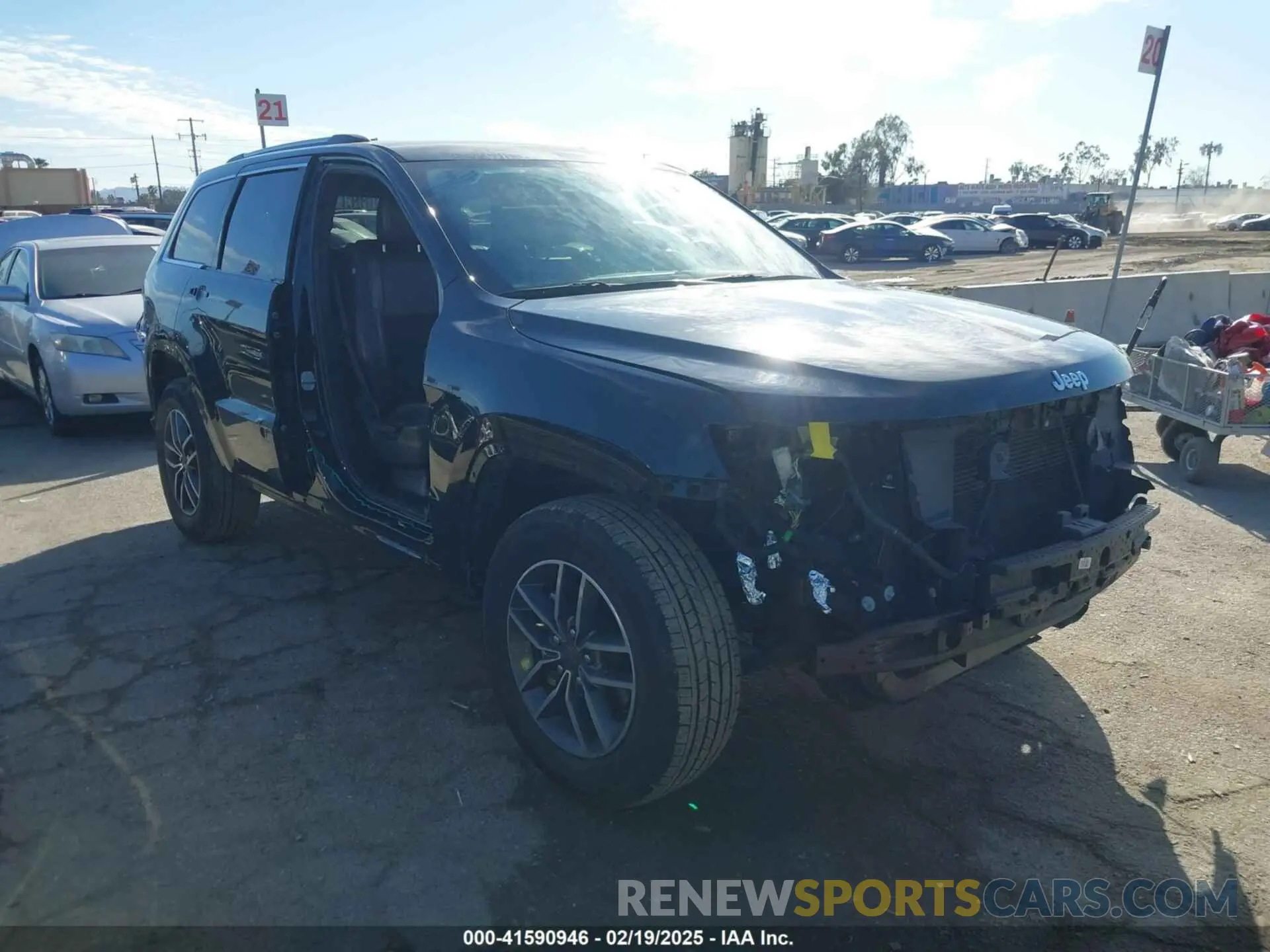 1 fotografías del automóvil dañado 1C4RJEAG7KC852263 JEEP GRAND CHEROKEE 2019