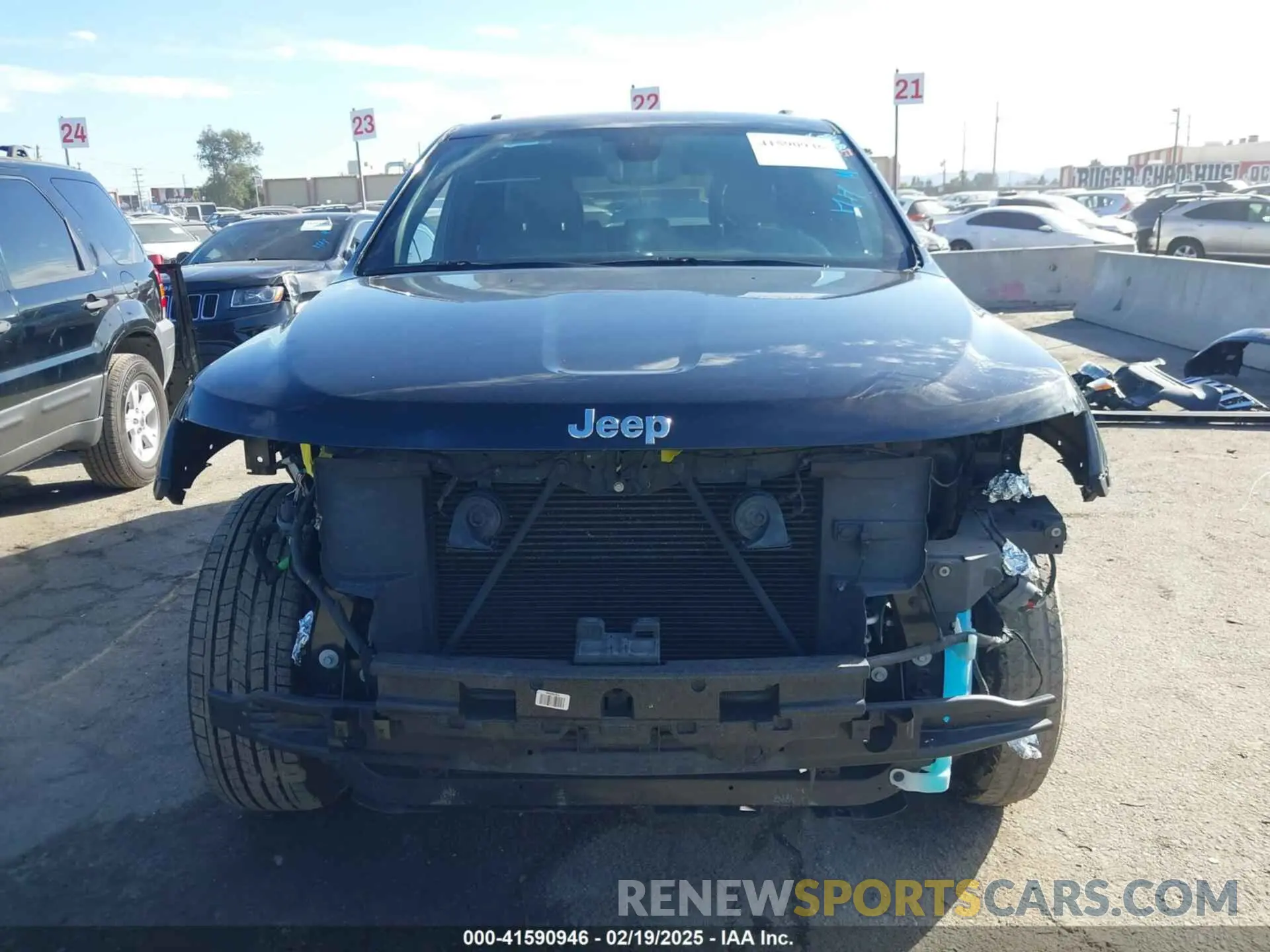 13 fotografías del automóvil dañado 1C4RJEAG7KC852263 JEEP GRAND CHEROKEE 2019