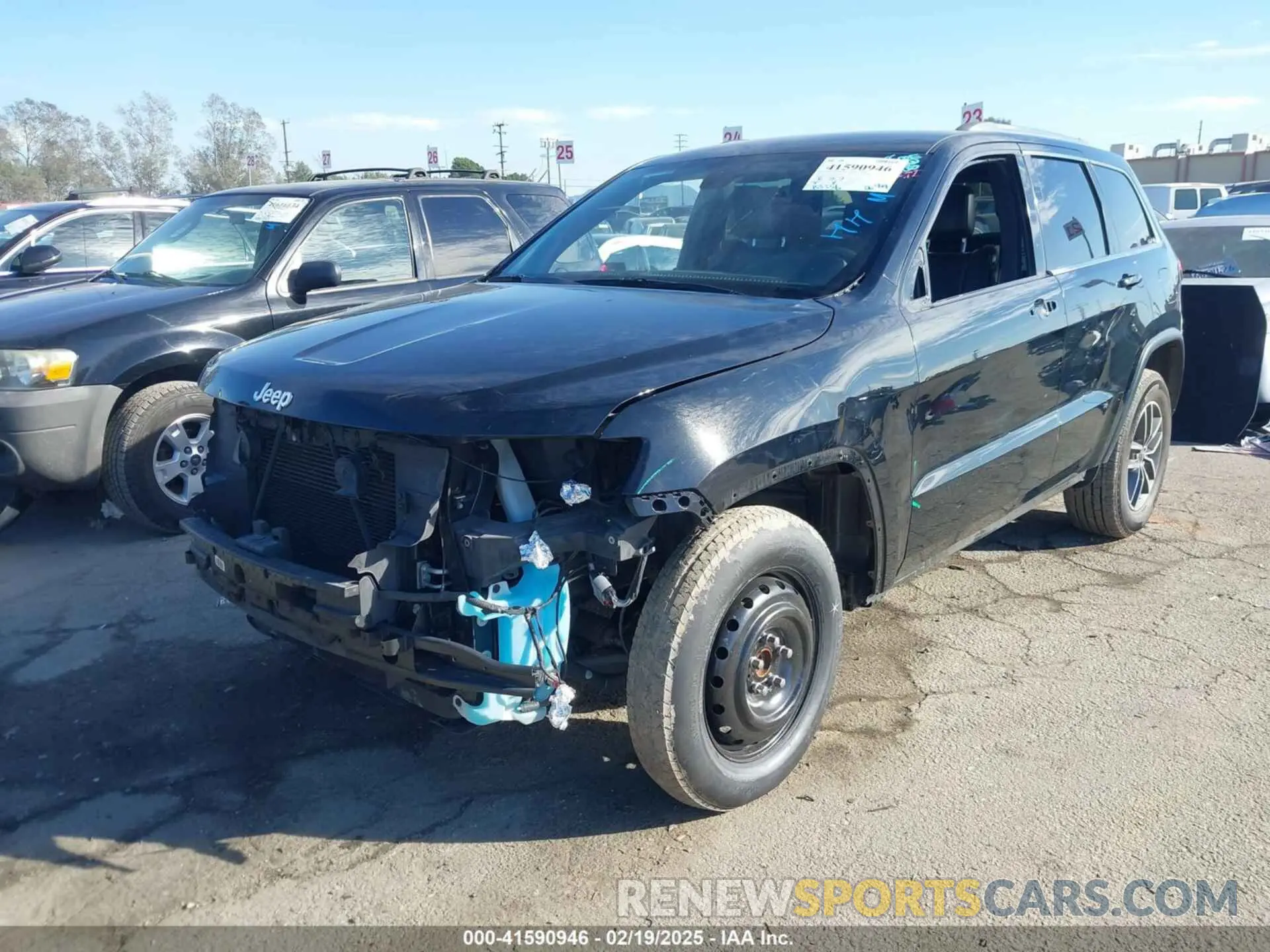 2 fotografías del automóvil dañado 1C4RJEAG7KC852263 JEEP GRAND CHEROKEE 2019