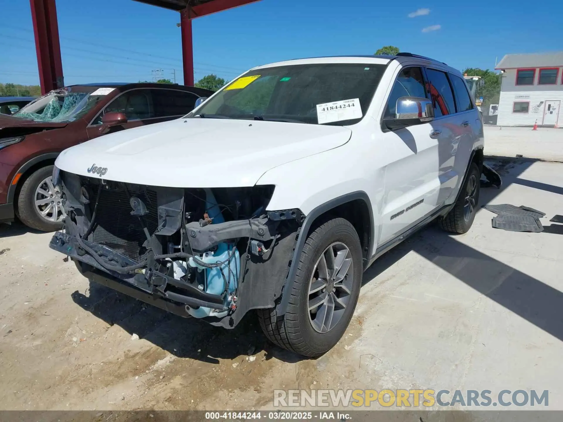 2 fotografías del automóvil dañado 1C4RJEBG1KC675367 JEEP GRAND CHEROKEE 2019