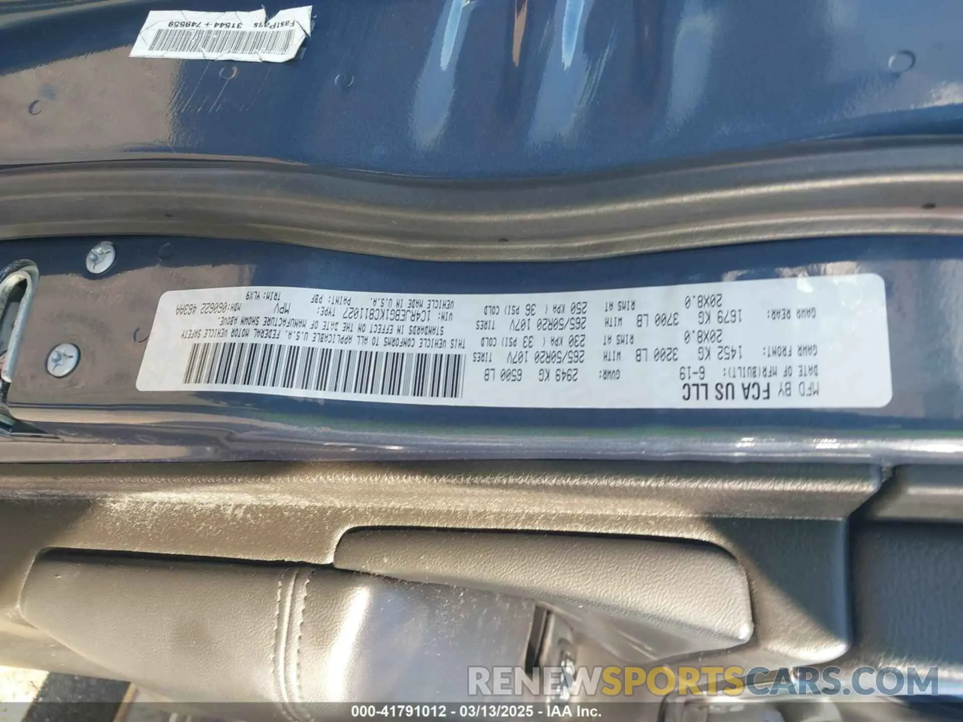 9 fotografías del automóvil dañado 1C4RJEBG1KC811027 JEEP GRAND CHEROKEE 2019