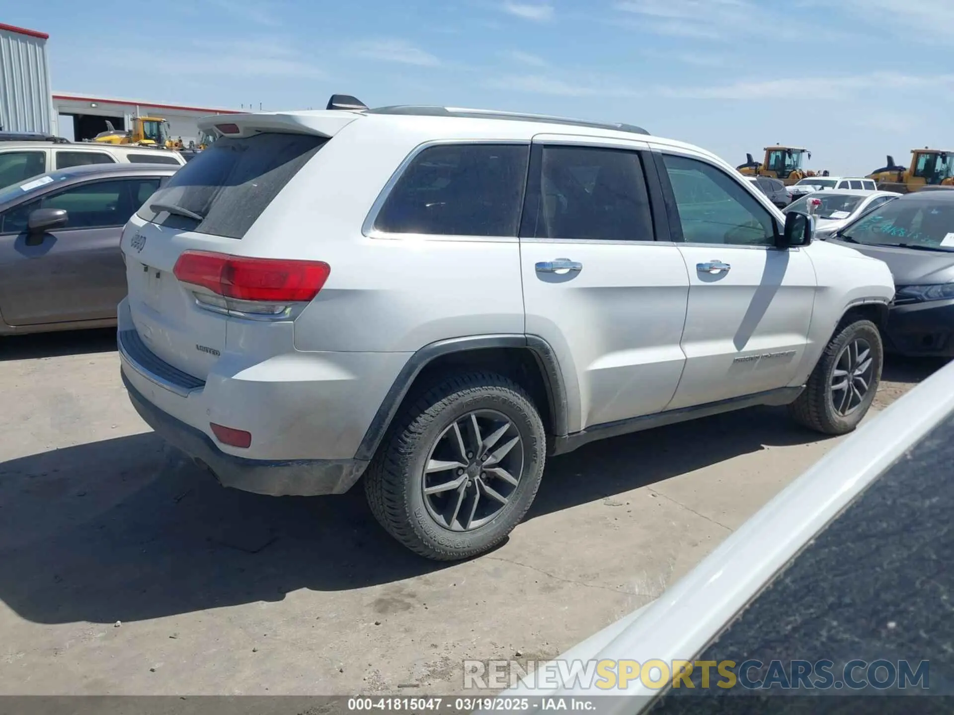 4 fotografías del automóvil dañado 1C4RJEBG7KC680587 JEEP GRAND CHEROKEE 2019