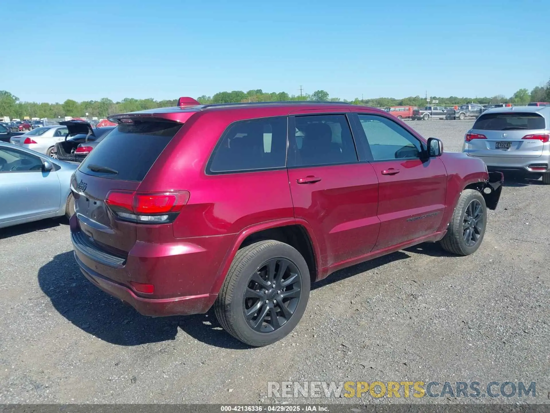 4 fotografías del automóvil dañado 1C4RJFAG2KC607036 JEEP GRAND CHEROKEE 2019