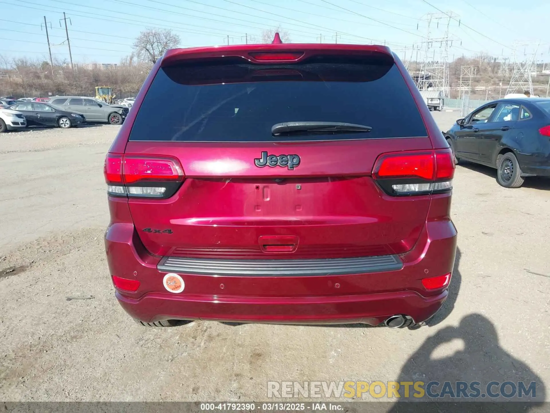 17 fotografías del automóvil dañado 1C4RJFAG2KC778336 JEEP GRAND CHEROKEE 2019