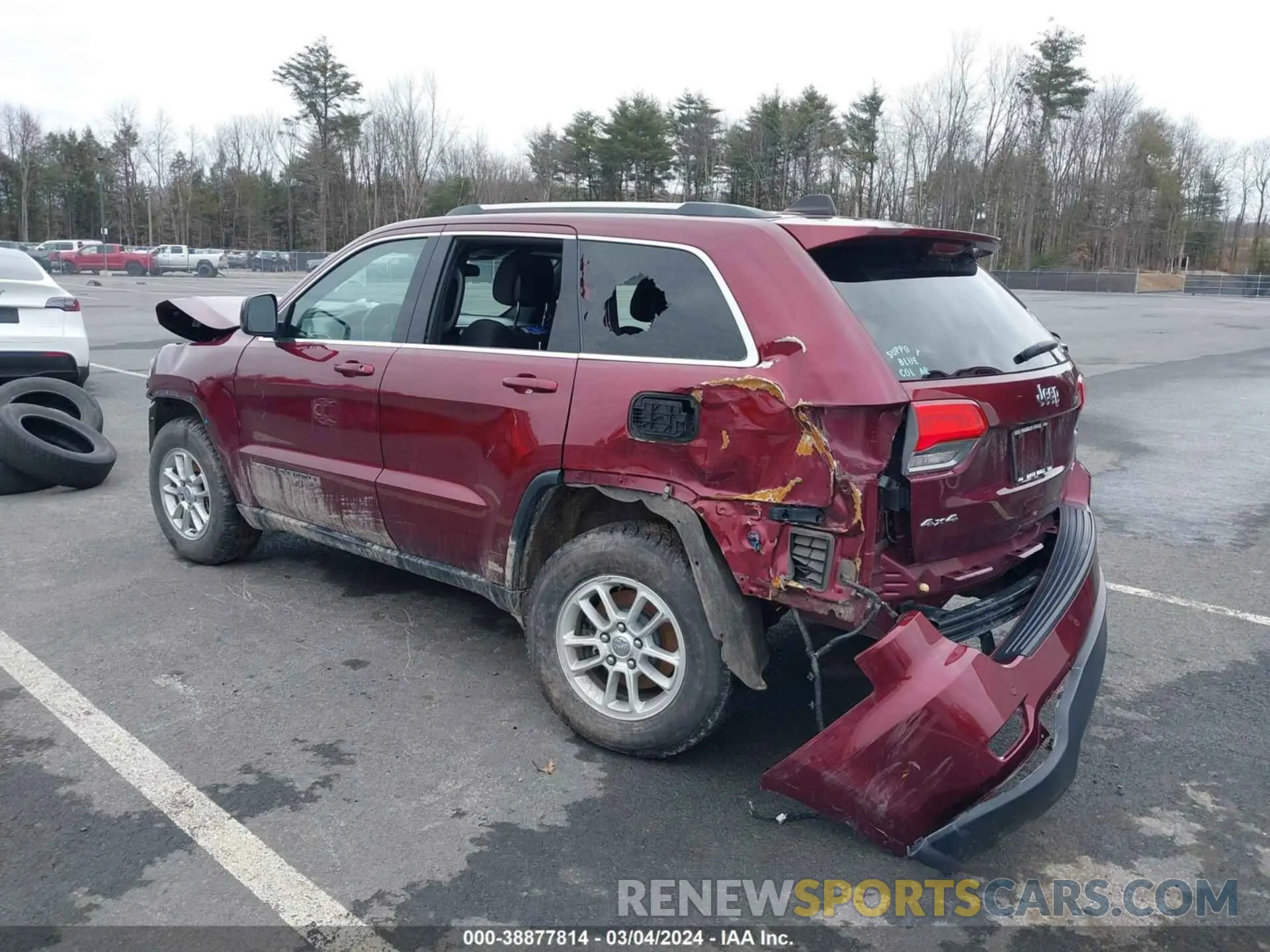 3 fotografías del automóvil dañado 1C4RJFAG2KC814154 JEEP GRAND CHEROKEE 2019