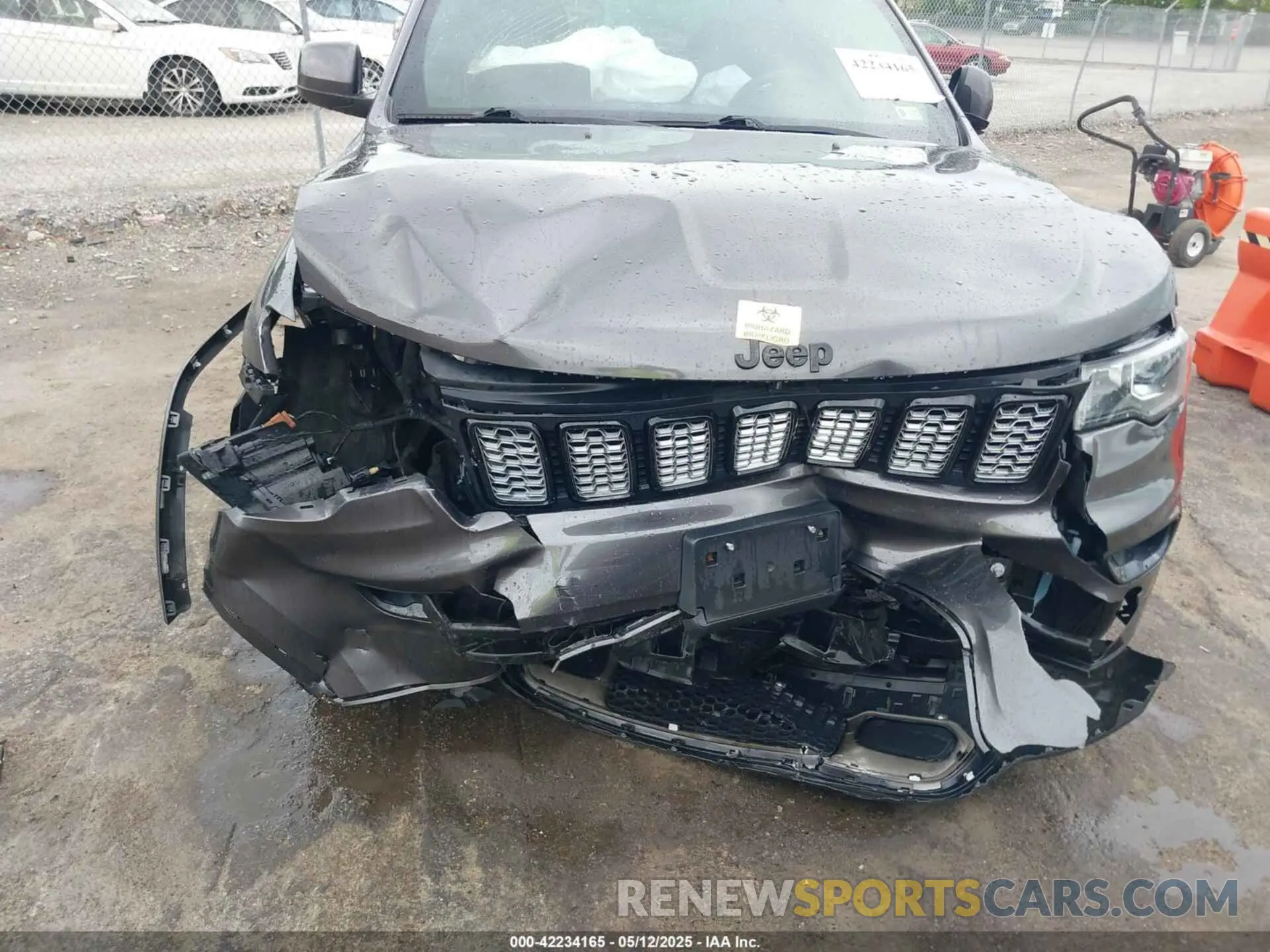 6 fotografías del automóvil dañado 1C4RJFAG3KC592224 JEEP GRAND CHEROKEE 2019