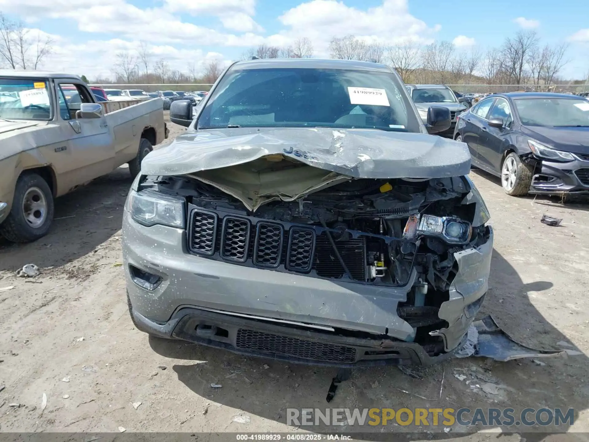 12 fotografías del automóvil dañado 1C4RJFAG5KC608293 JEEP GRAND CHEROKEE 2019