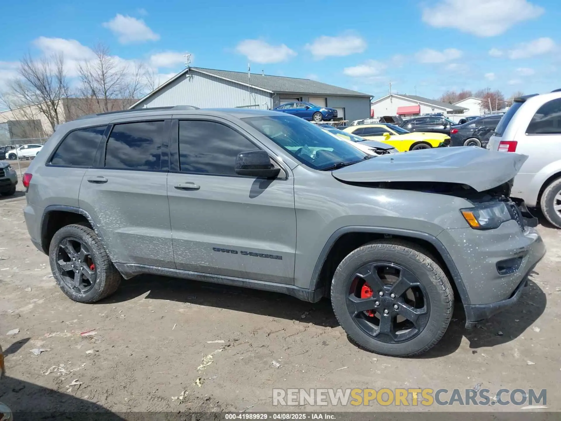 13 fotografías del automóvil dañado 1C4RJFAG5KC608293 JEEP GRAND CHEROKEE 2019