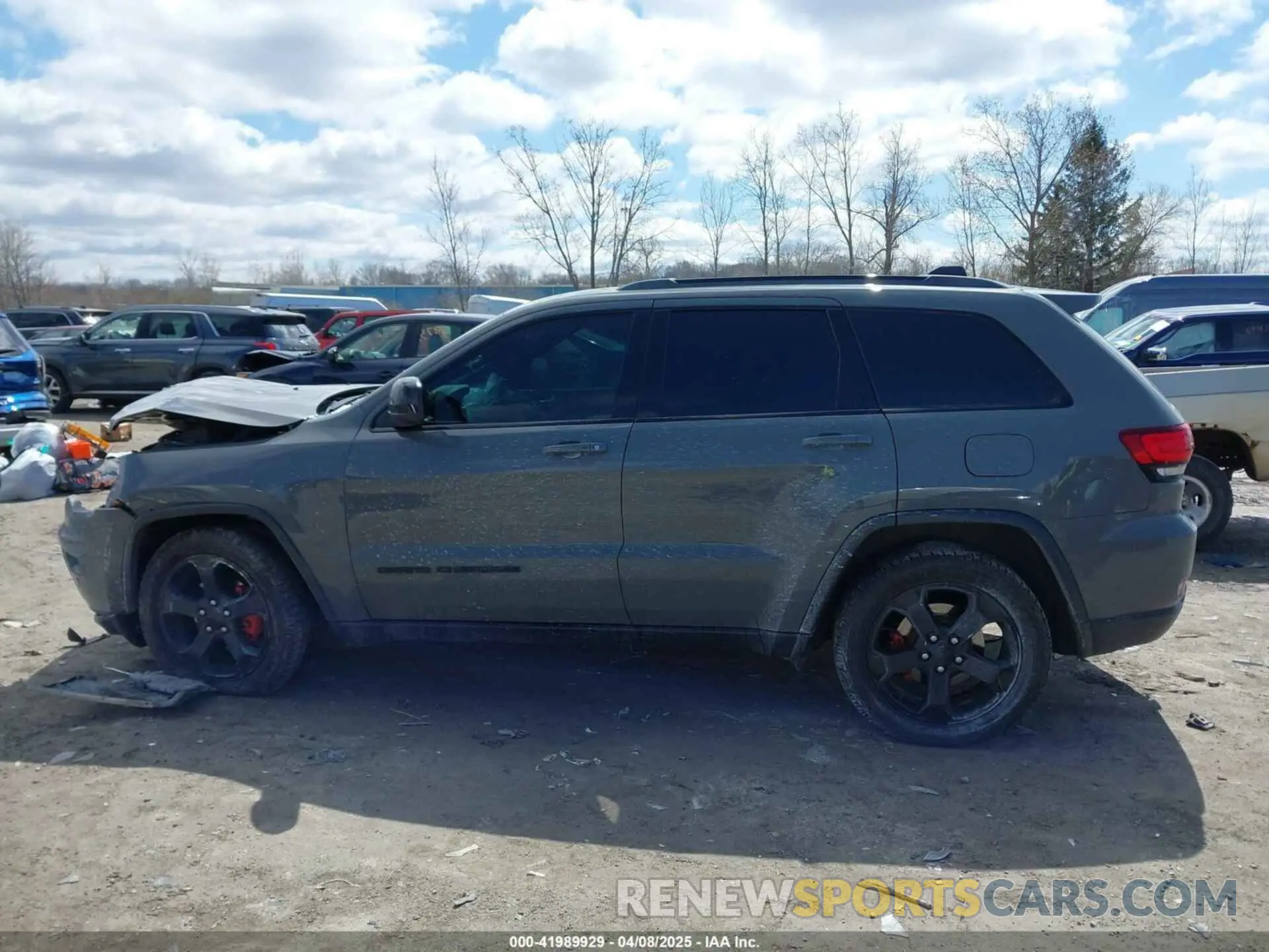 14 fotografías del automóvil dañado 1C4RJFAG5KC608293 JEEP GRAND CHEROKEE 2019