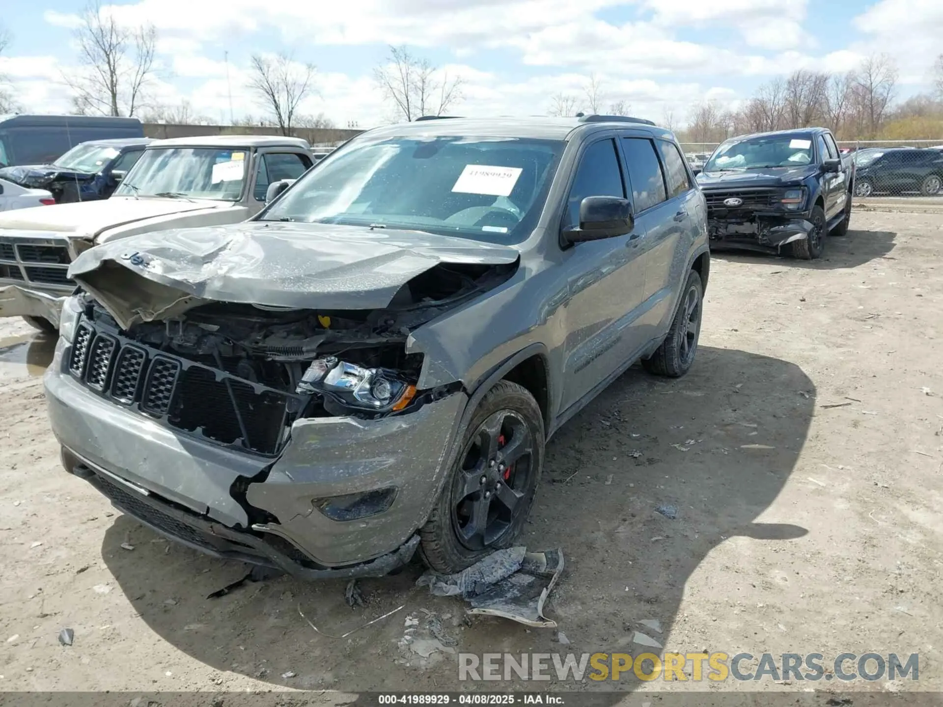 2 fotografías del automóvil dañado 1C4RJFAG5KC608293 JEEP GRAND CHEROKEE 2019