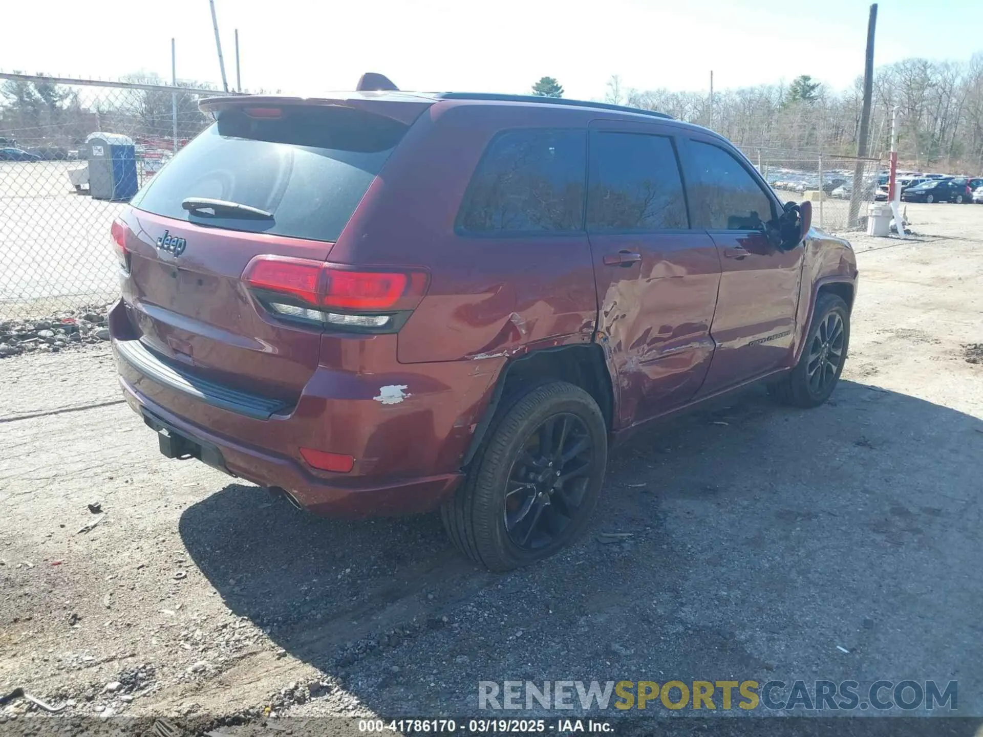 4 fotografías del automóvil dañado 1C4RJFAG5KC709947 JEEP GRAND CHEROKEE 2019