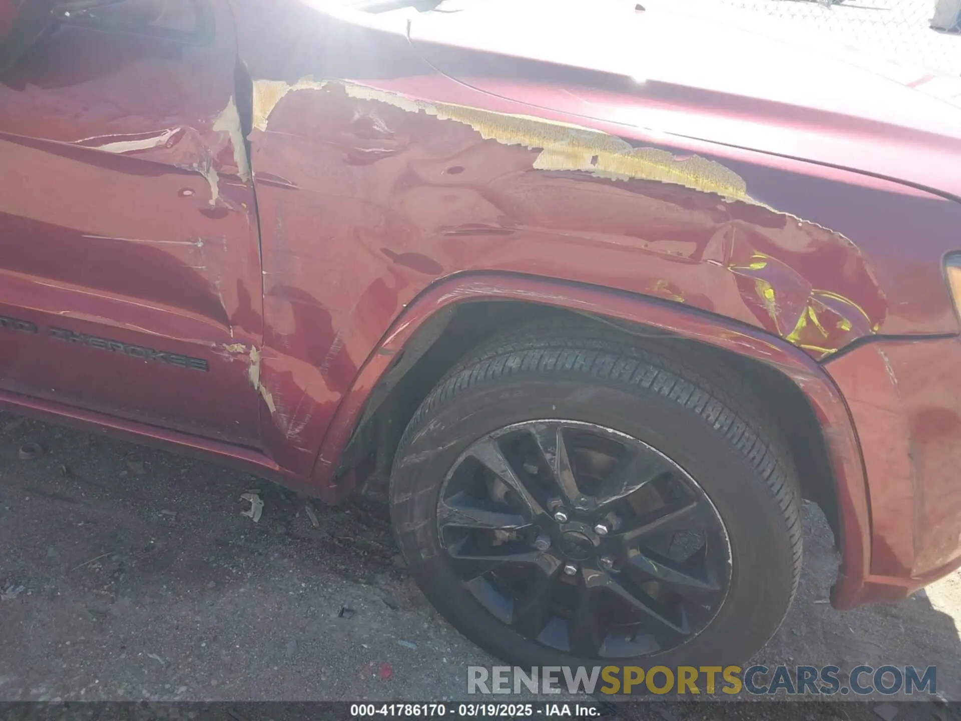 6 fotografías del automóvil dañado 1C4RJFAG5KC709947 JEEP GRAND CHEROKEE 2019