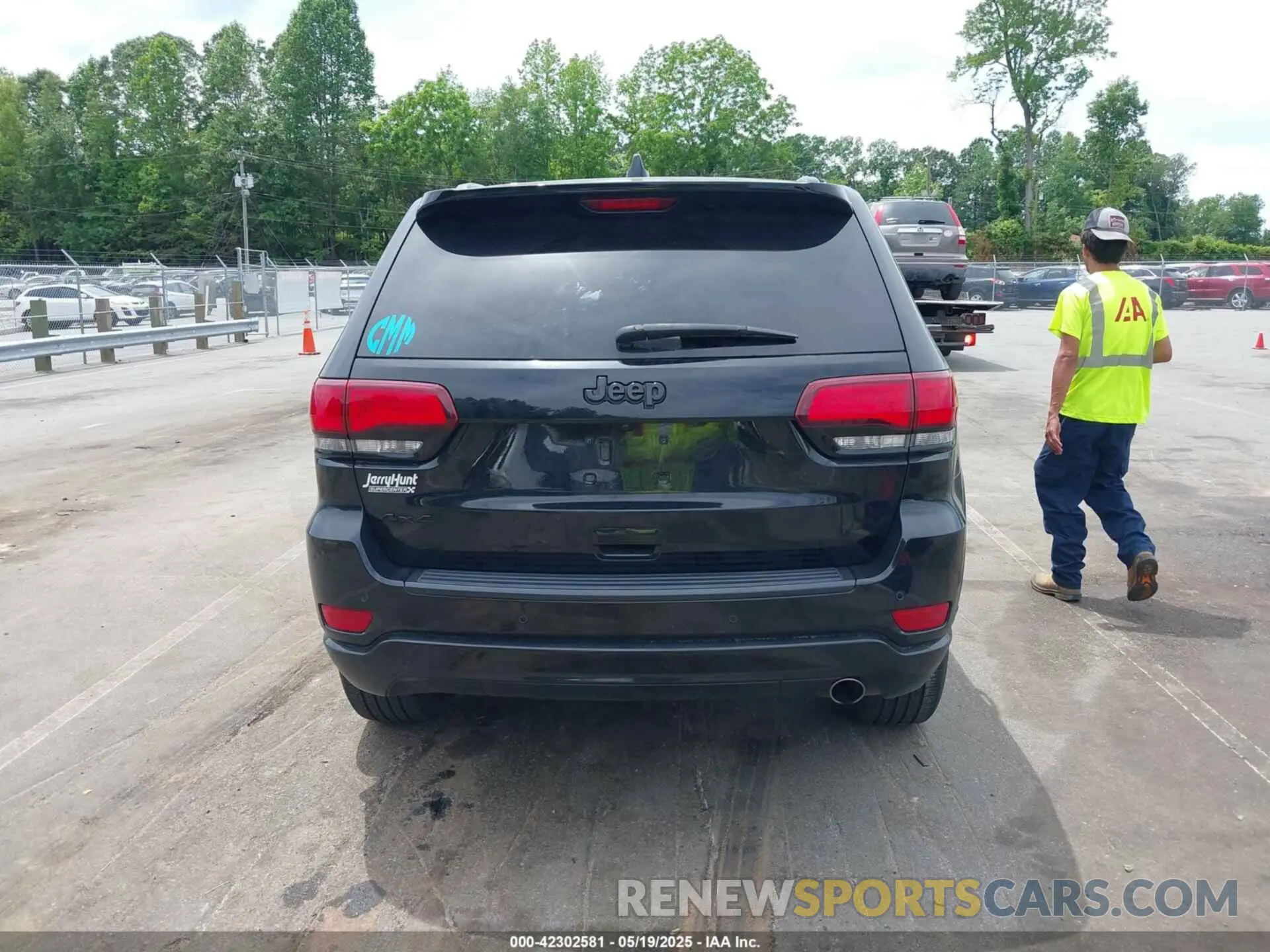16 fotografías del automóvil dañado 1C4RJFAG5KC830722 JEEP GRAND CHEROKEE 2019
