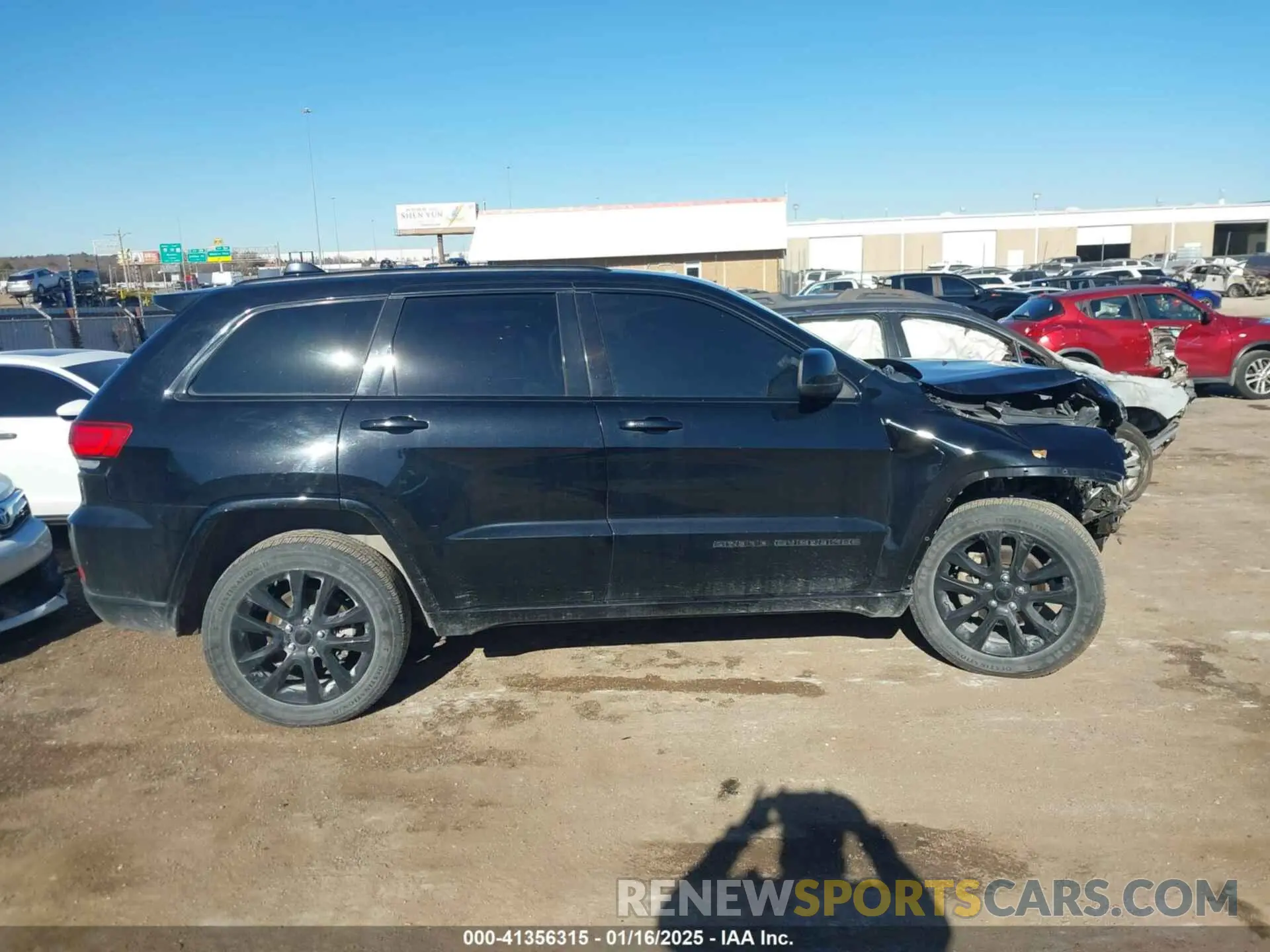 14 fotografías del automóvil dañado 1C4RJFAG6KC566619 JEEP GRAND CHEROKEE 2019