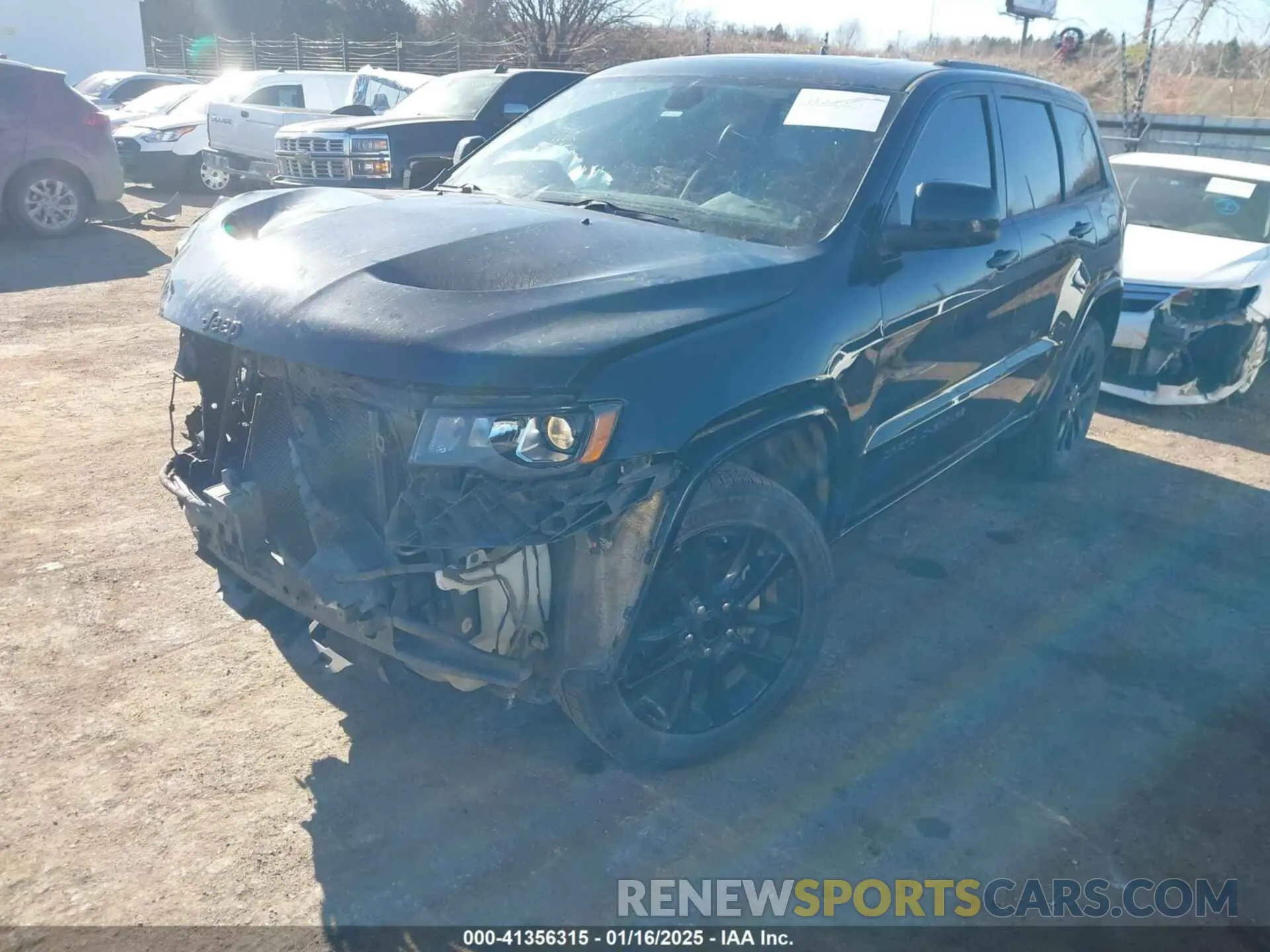 2 fotografías del automóvil dañado 1C4RJFAG6KC566619 JEEP GRAND CHEROKEE 2019