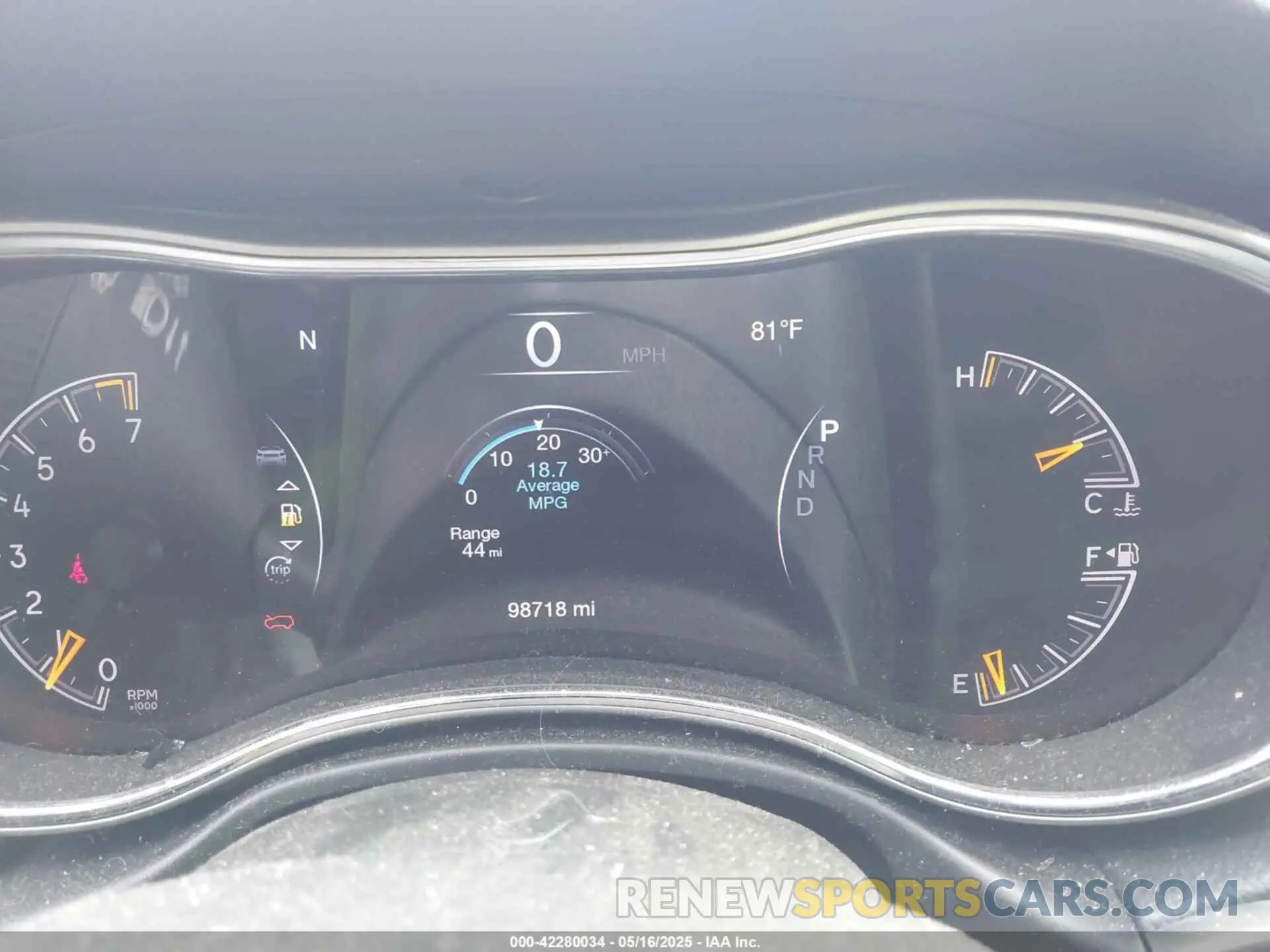 7 fotografías del automóvil dañado 1C4RJFAG6KC845486 JEEP GRAND CHEROKEE 2019