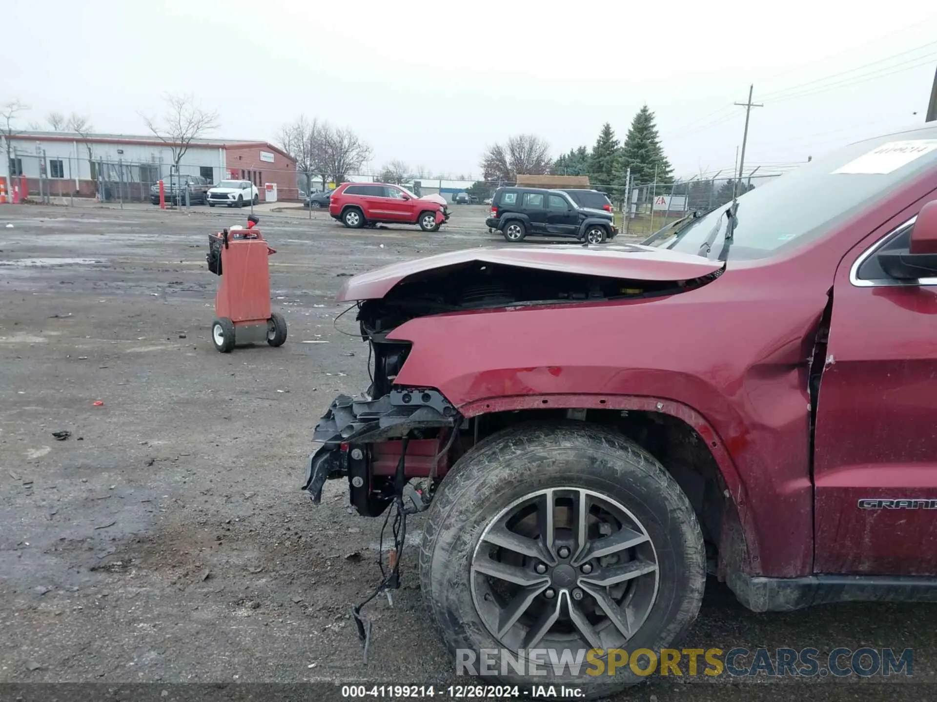 6 fotografías del automóvil dañado 1C4RJFAG8KC669301 JEEP GRAND CHEROKEE 2019