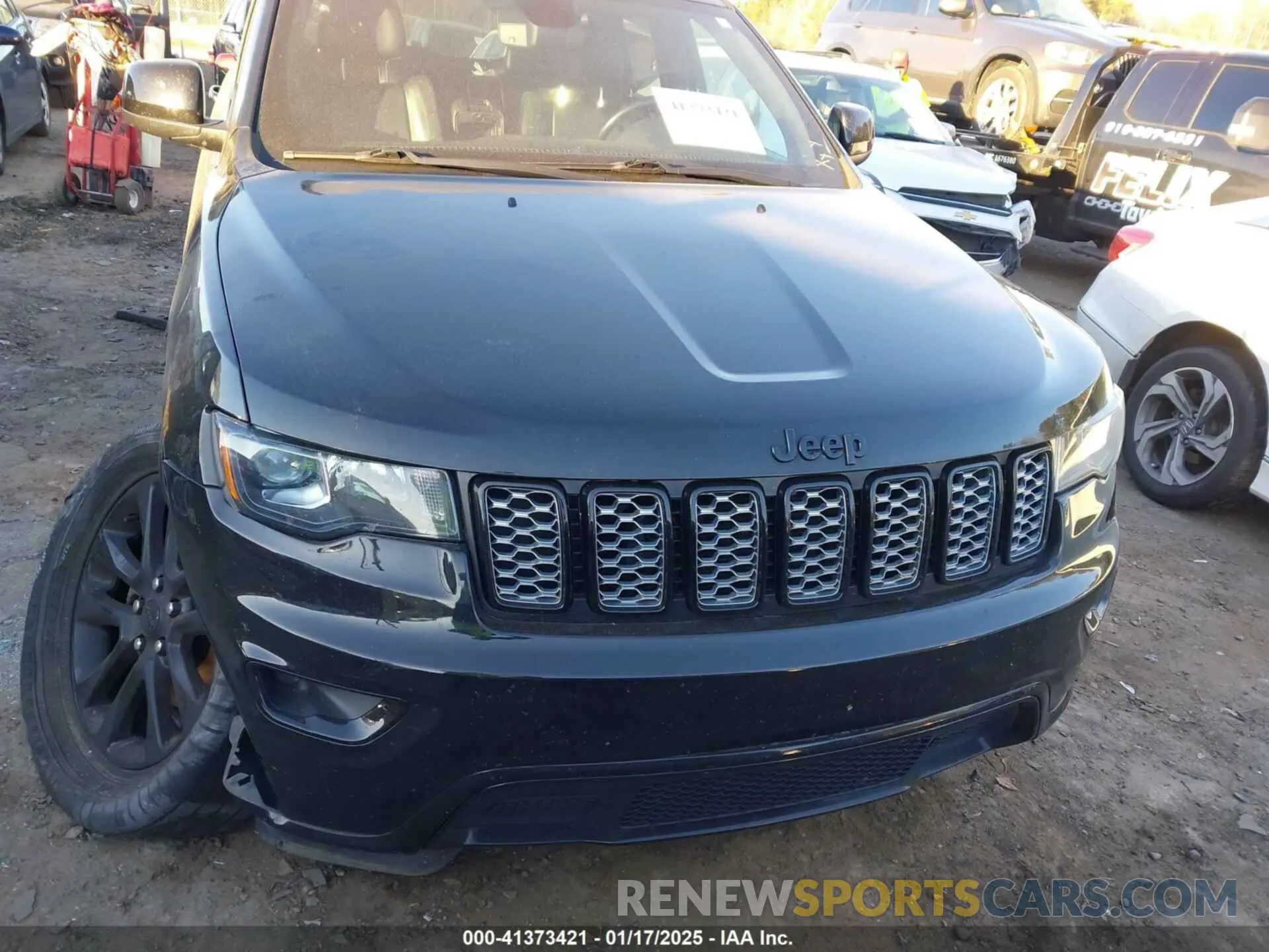 12 fotografías del automóvil dañado 1C4RJFAG8KC839026 JEEP GRAND CHEROKEE 2019