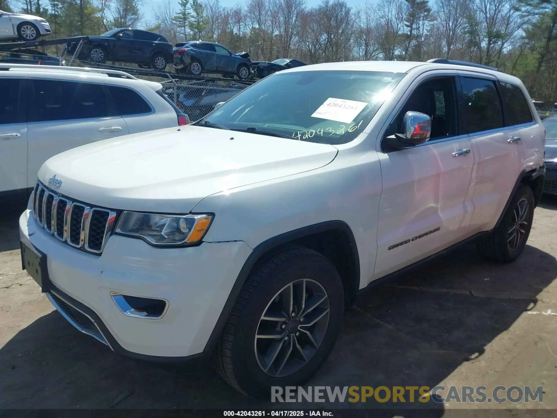 2 fotografías del automóvil dañado 1C4RJFBG0KC723821 JEEP GRAND CHEROKEE 2019