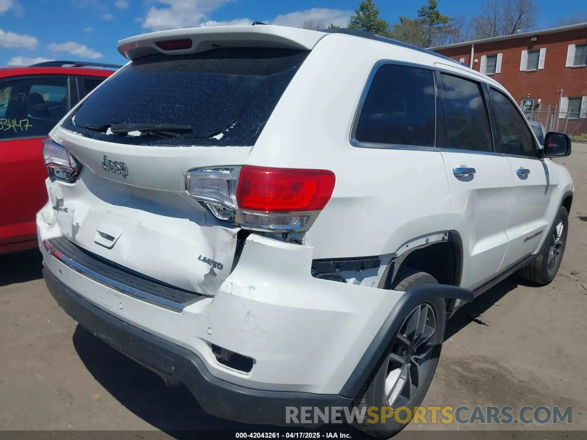 4 fotografías del automóvil dañado 1C4RJFBG0KC723821 JEEP GRAND CHEROKEE 2019