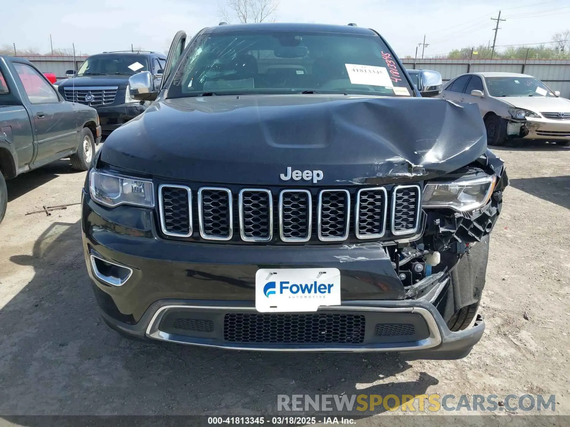 12 fotografías del automóvil dañado 1C4RJFBG0KC842131 JEEP GRAND CHEROKEE 2019