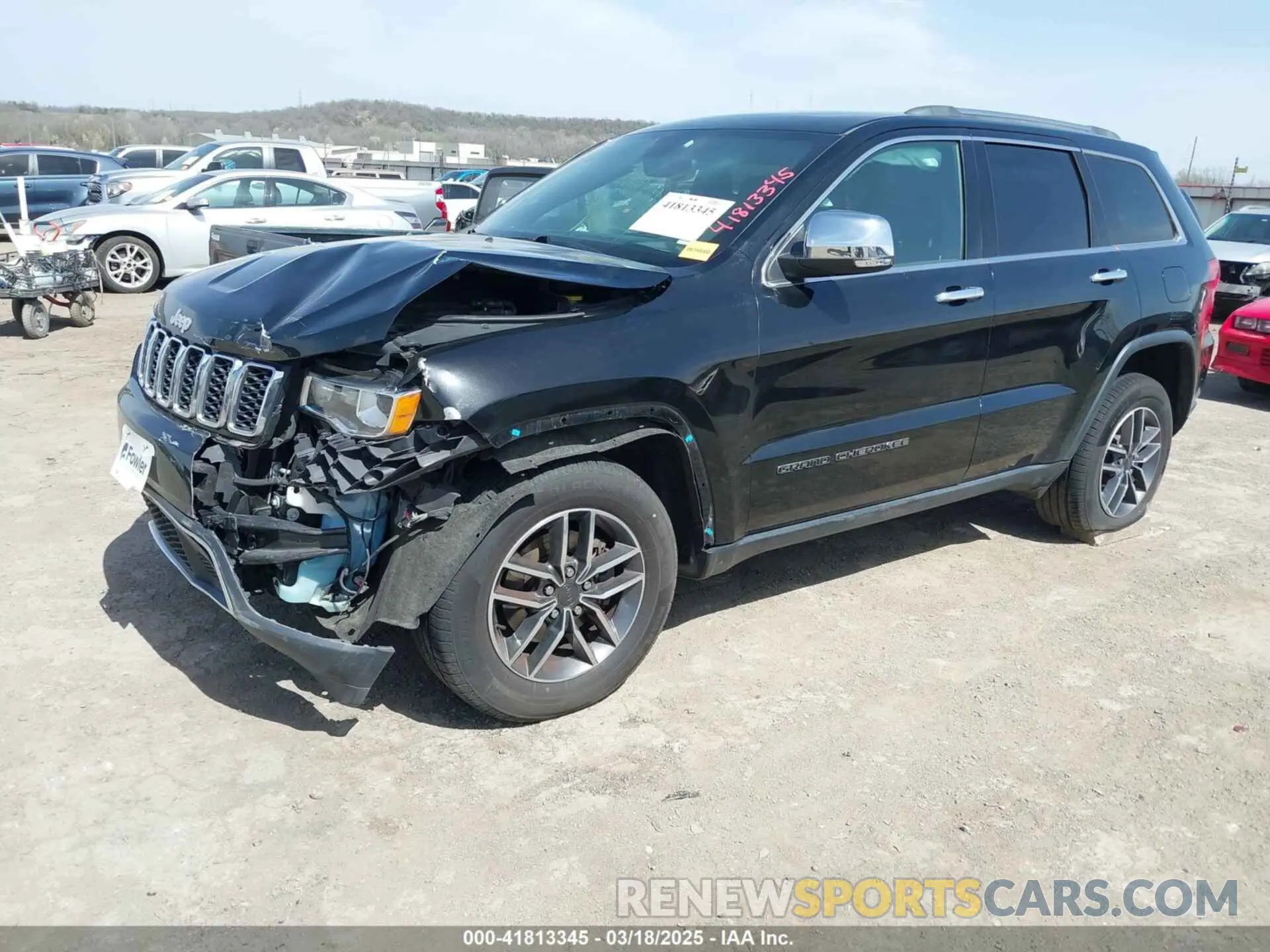 2 fotografías del automóvil dañado 1C4RJFBG0KC842131 JEEP GRAND CHEROKEE 2019