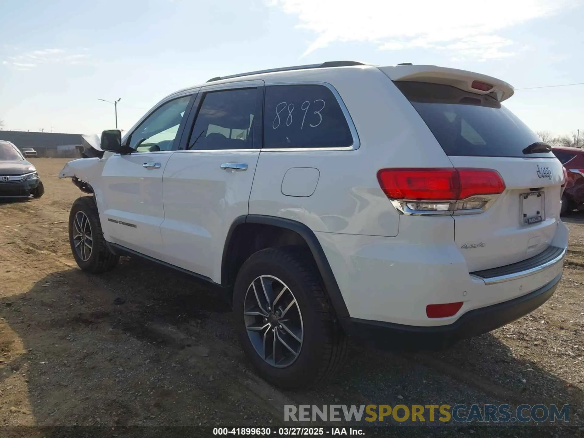 3 fotografías del automóvil dañado 1C4RJFBG1KC808893 JEEP GRAND CHEROKEE 2019