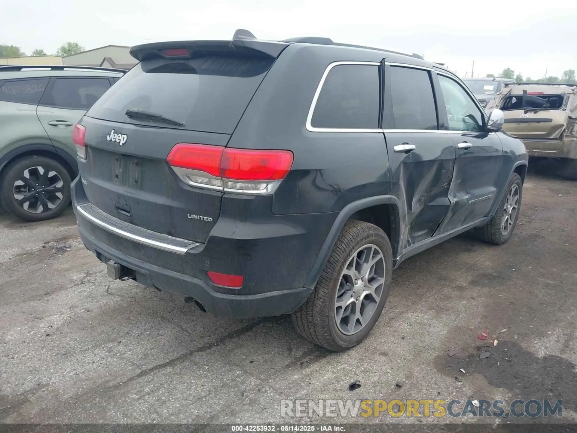 4 fotografías del automóvil dañado 1C4RJFBG2KC608718 JEEP GRAND CHEROKEE 2019