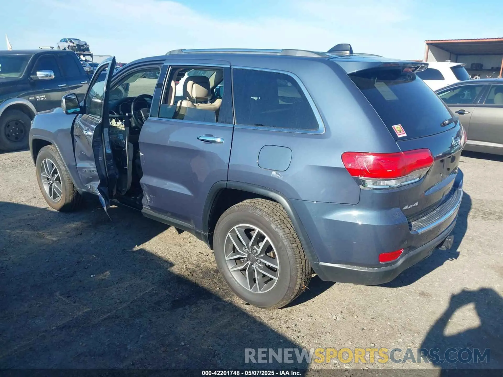 3 fotografías del automóvil dañado 1C4RJFBG3KC679930 JEEP GRAND CHEROKEE 2019