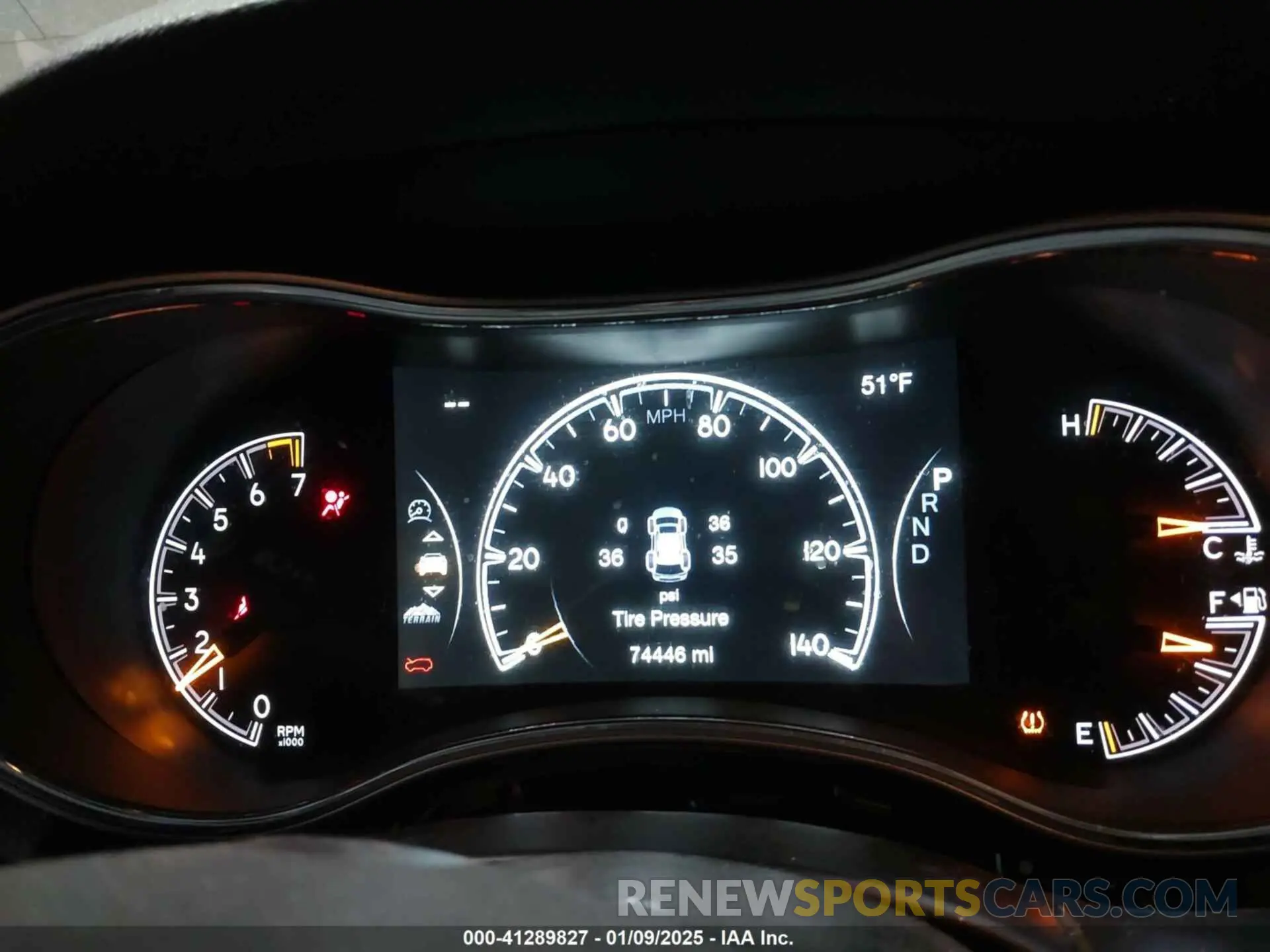 7 fotografías del automóvil dañado 1C4RJFBG3KC784693 JEEP GRAND CHEROKEE 2019