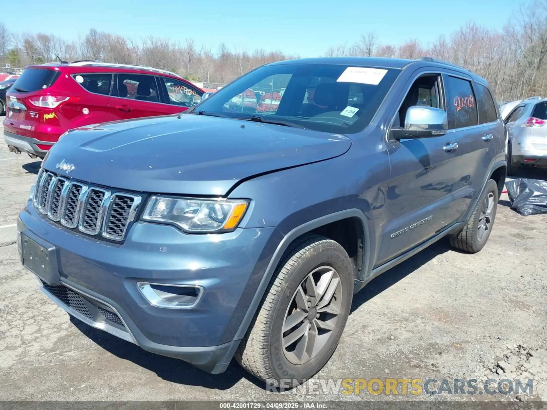 2 fotografías del automóvil dañado 1C4RJFBG4KC683694 JEEP GRAND CHEROKEE 2019