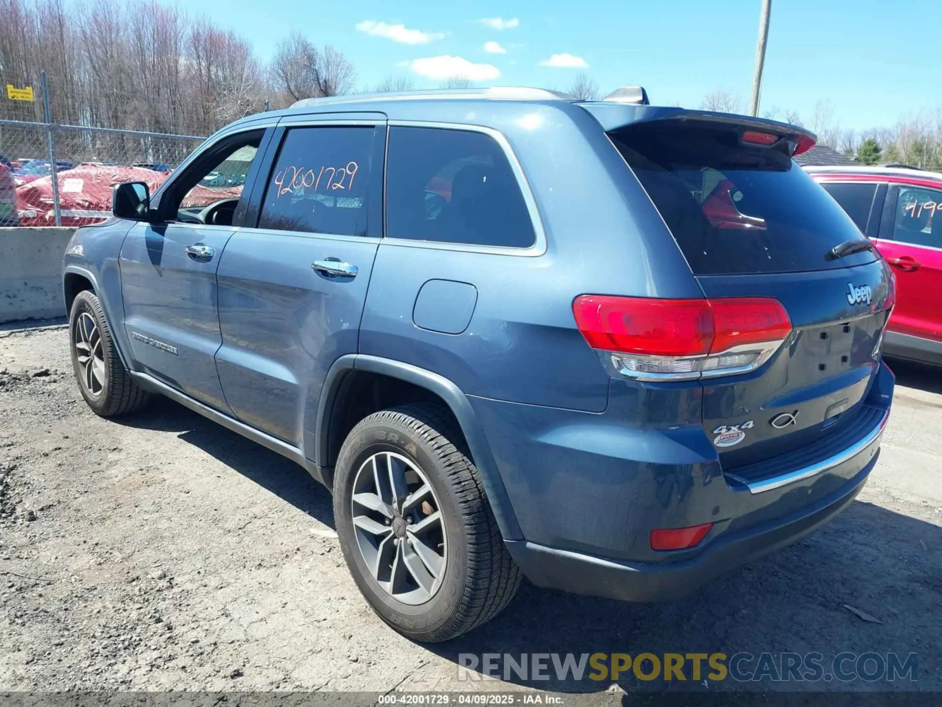 3 fotografías del automóvil dañado 1C4RJFBG4KC683694 JEEP GRAND CHEROKEE 2019