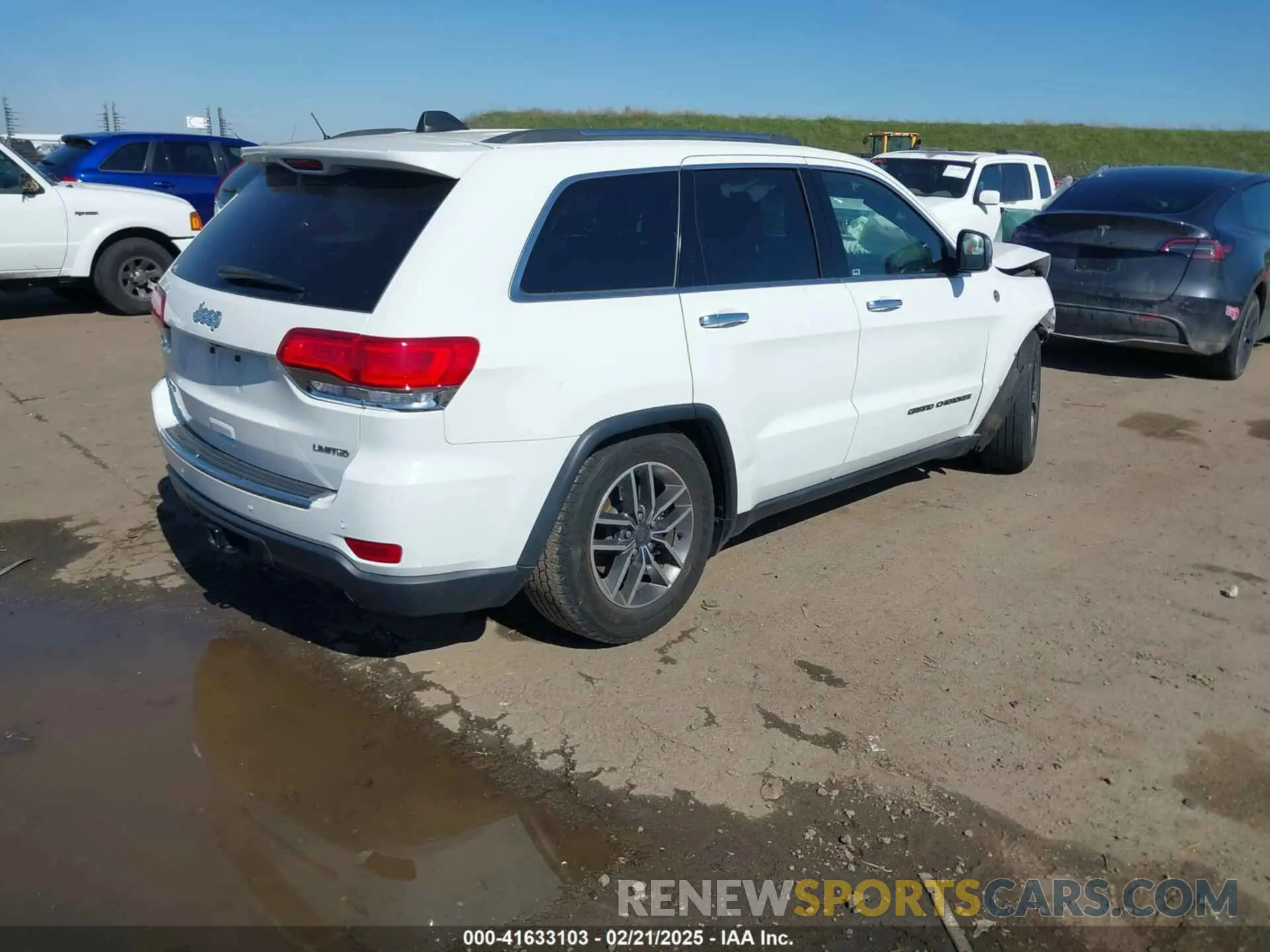 4 fotografías del automóvil dañado 1C4RJFBG4KC774349 JEEP GRAND CHEROKEE 2019