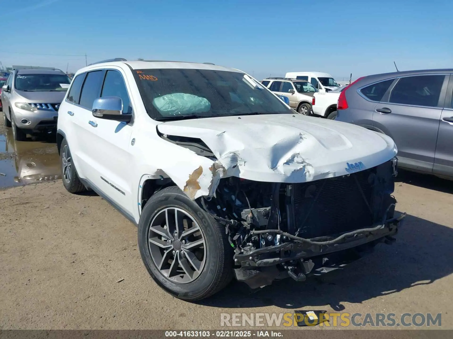 6 fotografías del automóvil dañado 1C4RJFBG4KC774349 JEEP GRAND CHEROKEE 2019