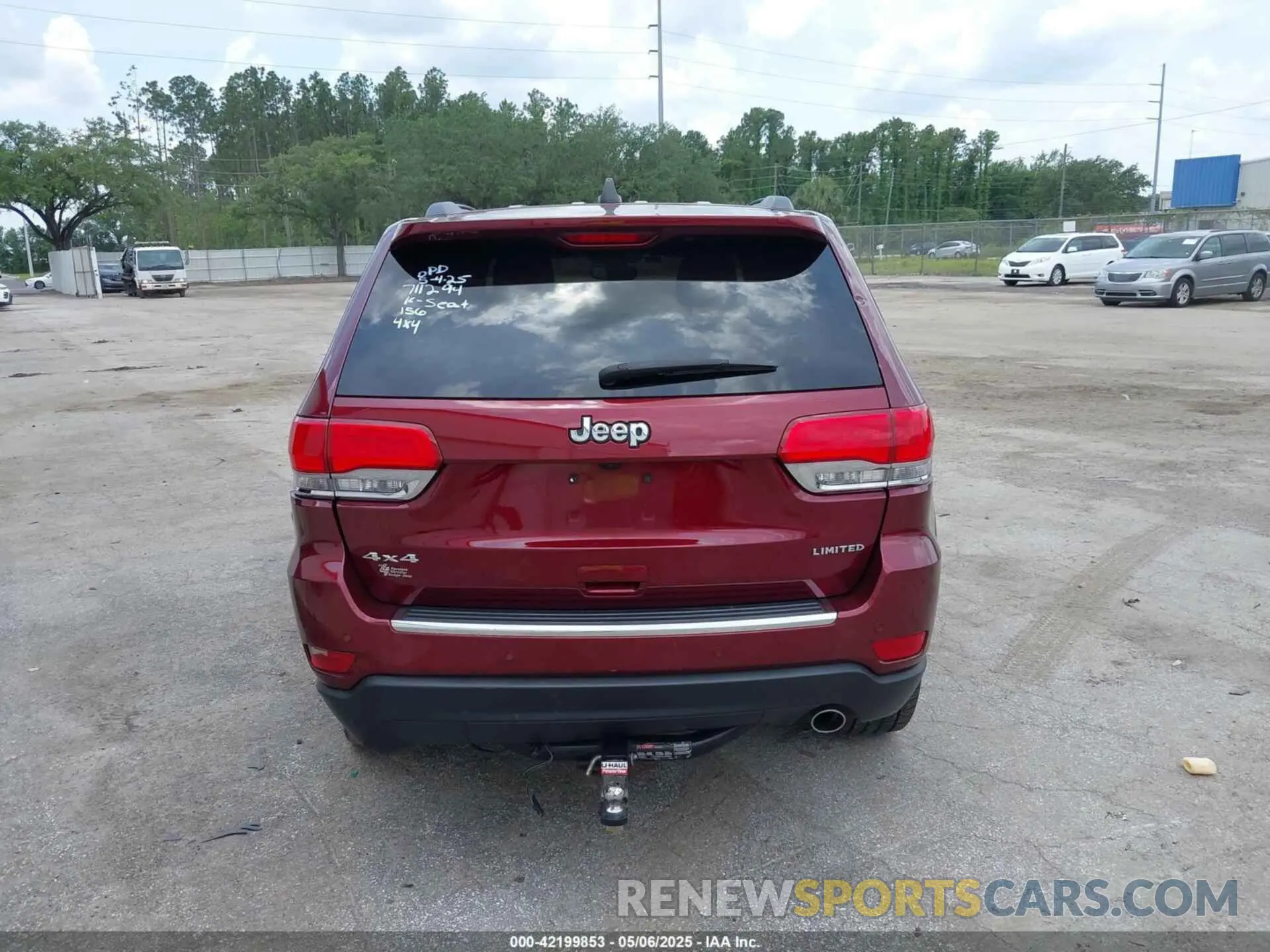 16 fotografías del automóvil dañado 1C4RJFBG4KC787828 JEEP GRAND CHEROKEE 2019