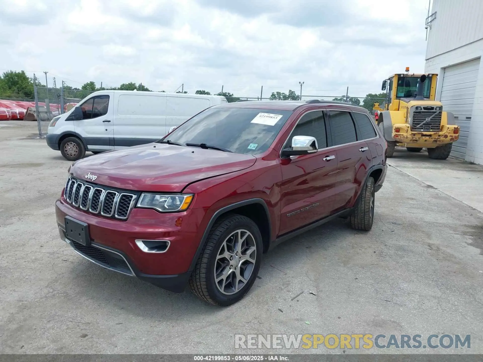 2 fotografías del automóvil dañado 1C4RJFBG4KC787828 JEEP GRAND CHEROKEE 2019