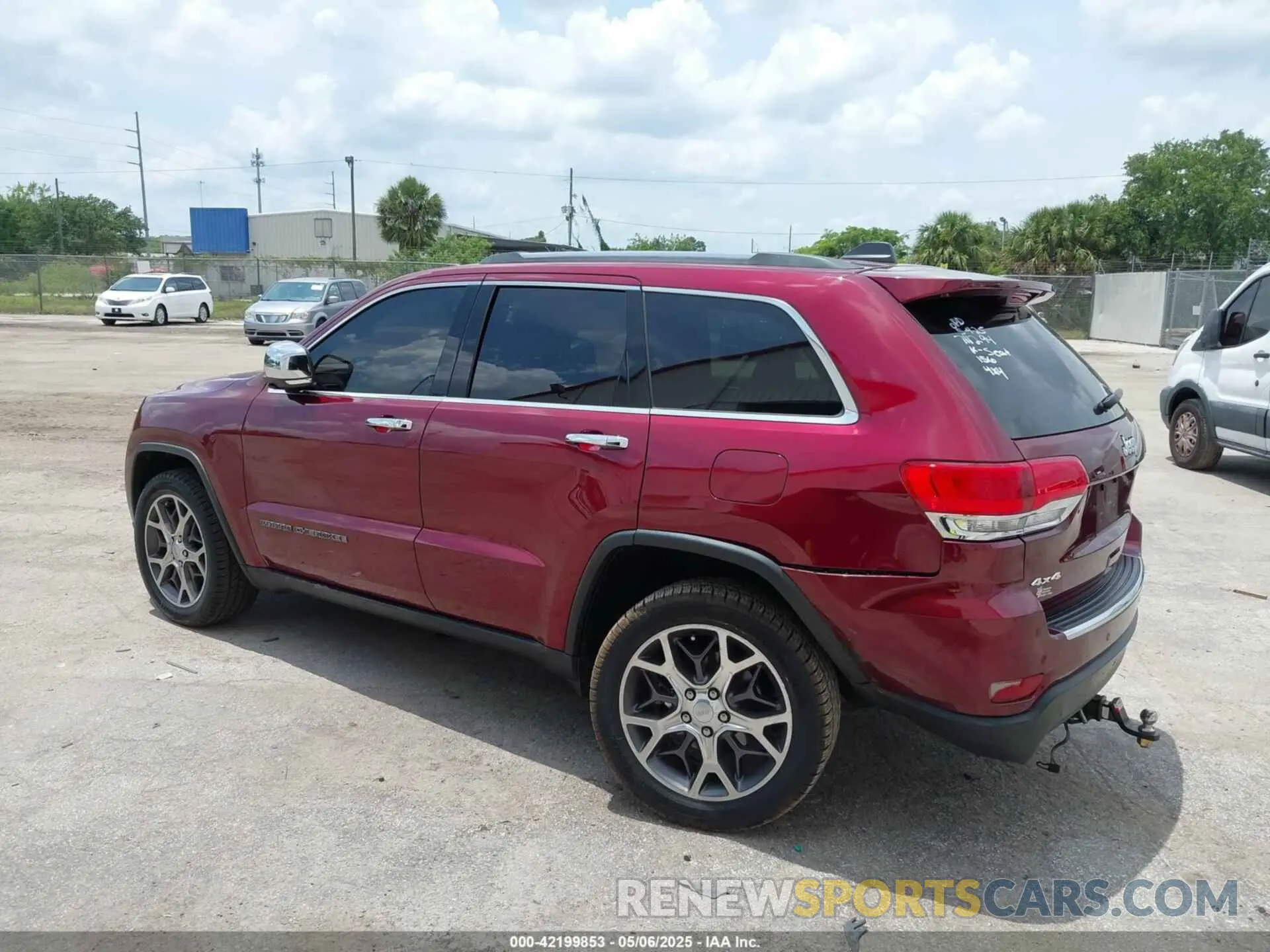 6 fotografías del automóvil dañado 1C4RJFBG4KC787828 JEEP GRAND CHEROKEE 2019