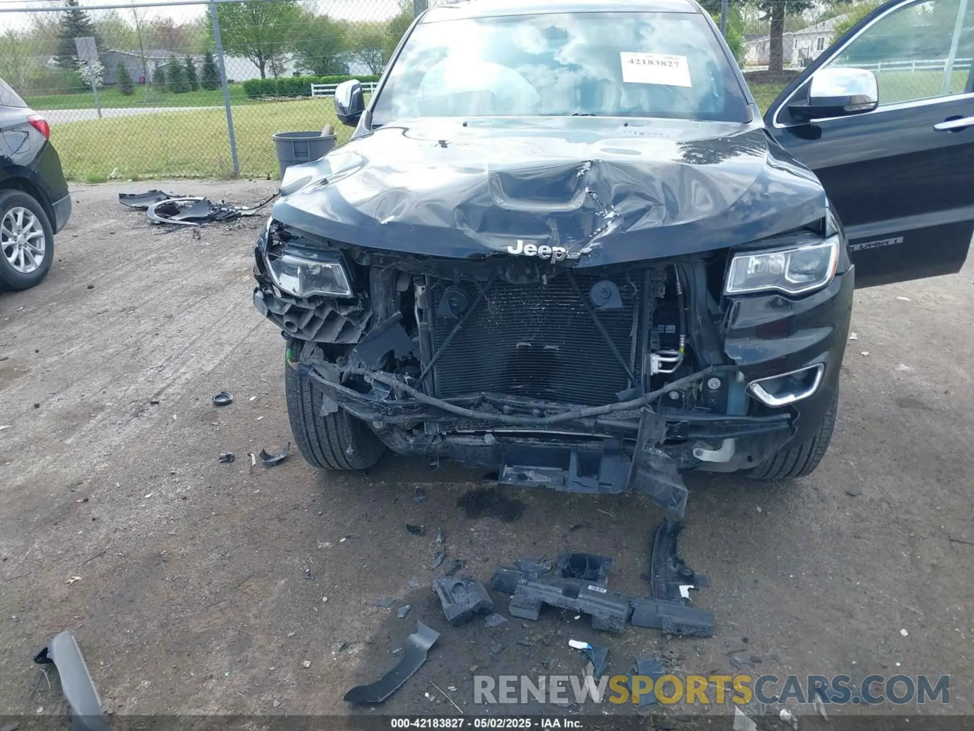6 fotografías del automóvil dañado 1C4RJFBG4KC809634 JEEP GRAND CHEROKEE 2019