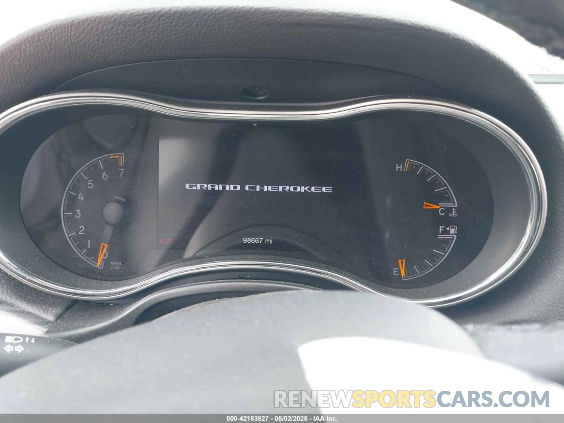 7 fotografías del automóvil dañado 1C4RJFBG4KC809634 JEEP GRAND CHEROKEE 2019
